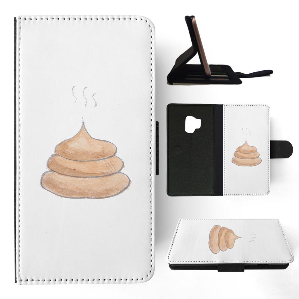 FLIP CASE FOR SAMSUNG GALAXY|CUTE DOG POO SKETCH ART DRAWING - Picture 91 of 120