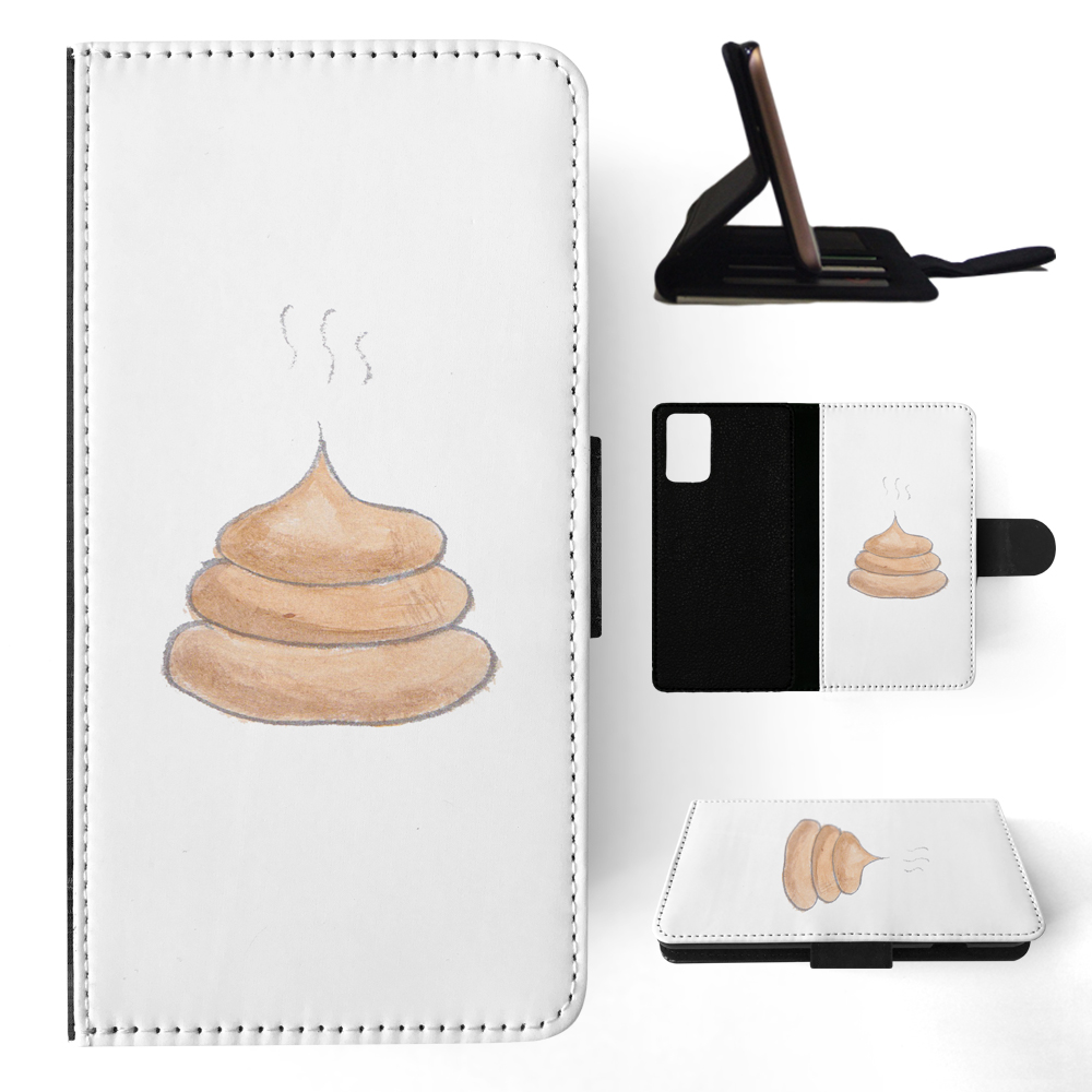 FLIP CASE FOR SAMSUNG GALAXY|CUTE DOG POO SKETCH ART DRAWING - Picture 71 of 120