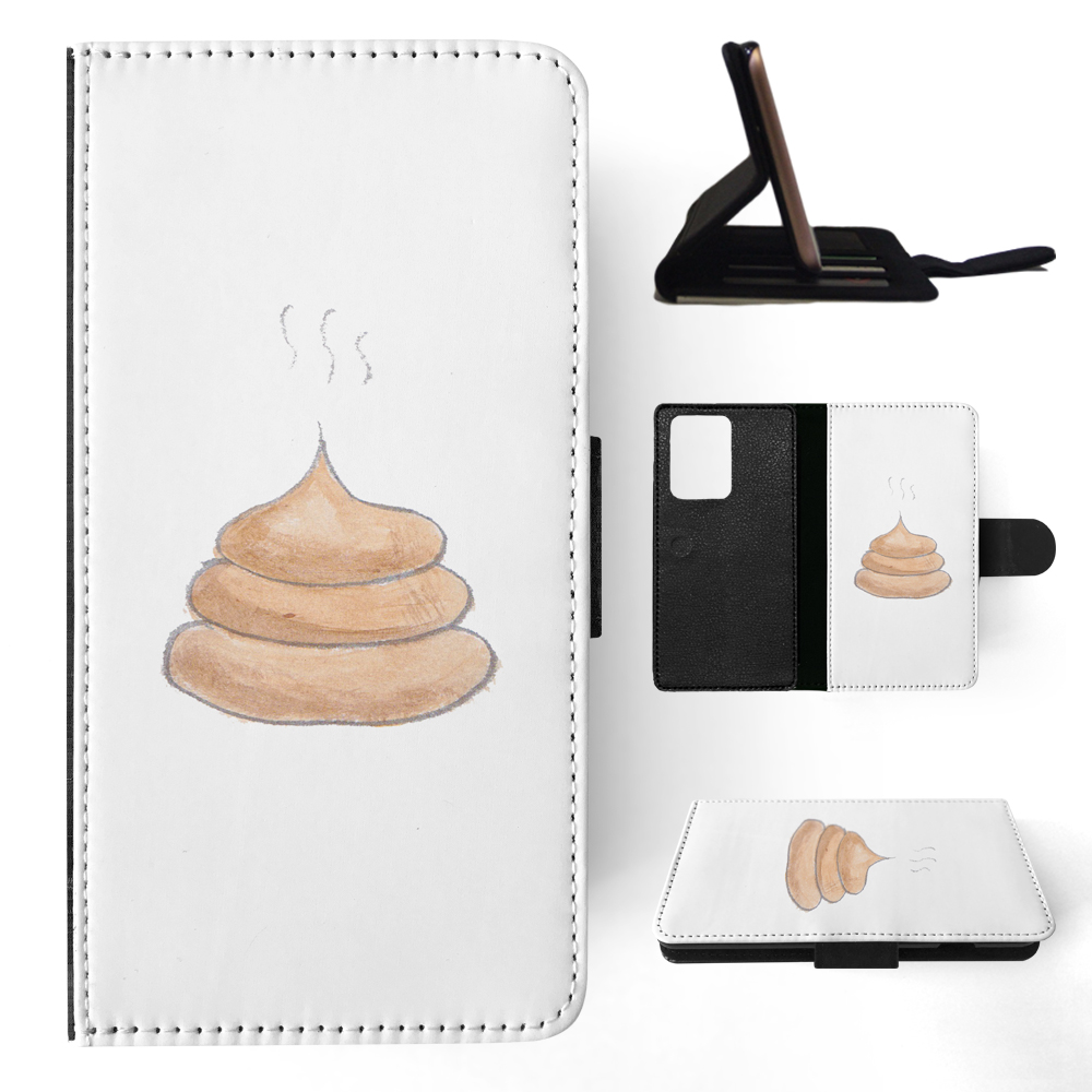 FLIP CASE FOR SAMSUNG GALAXY|CUTE DOG POO SKETCH ART DRAWING - Picture 66 of 120