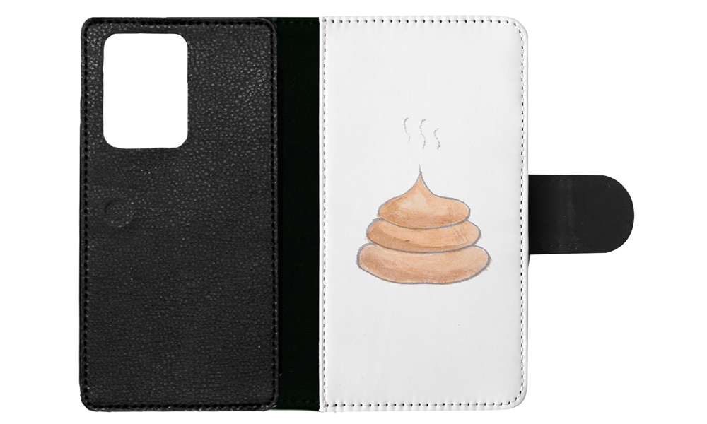 FLIP CASE FOR SAMSUNG GALAXY|CUTE DOG POO SKETCH ART DRAWING - Picture 69 of 120