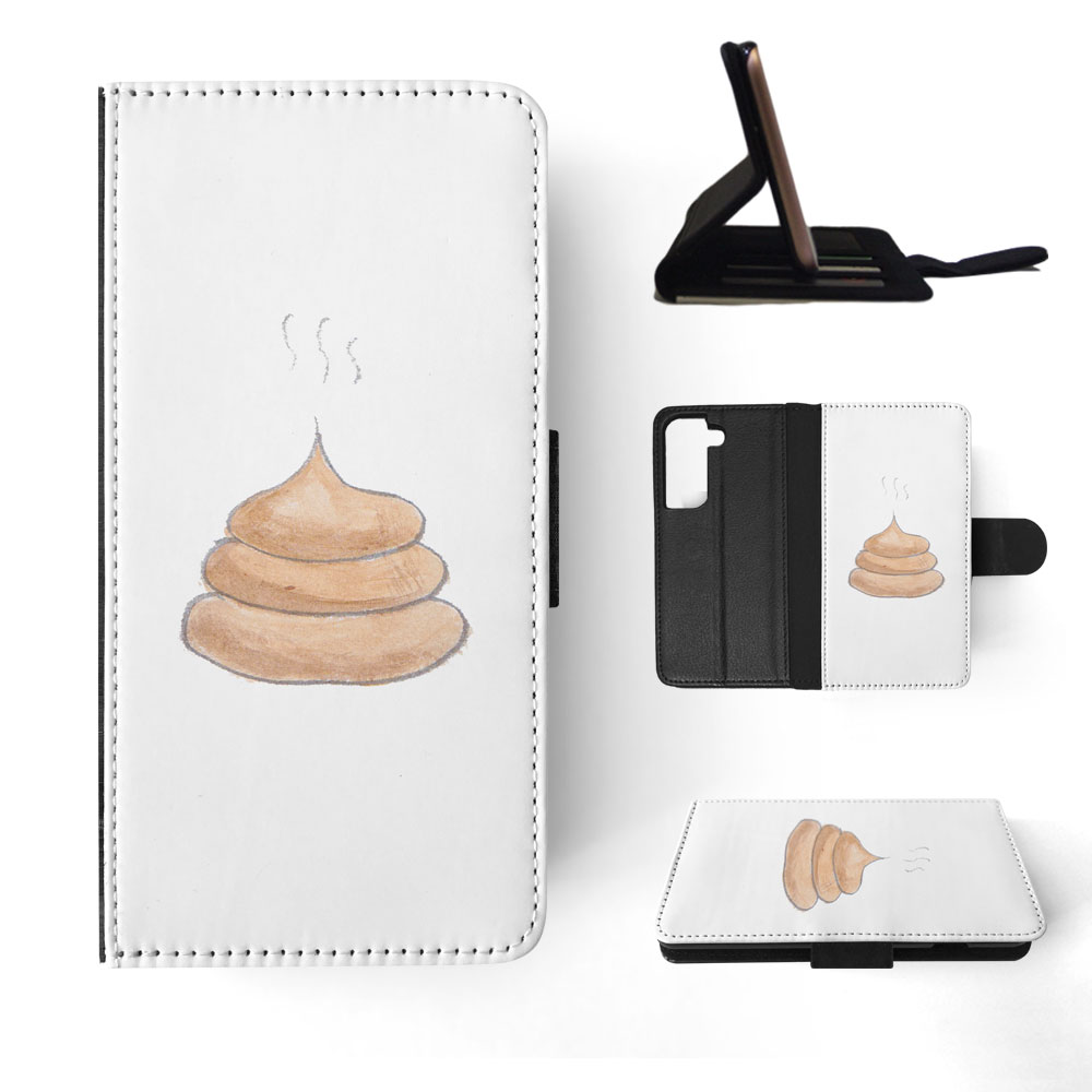 FLIP CASE FOR SAMSUNG GALAXY|CUTE DOG POO SKETCH ART DRAWING - Picture 46 of 120