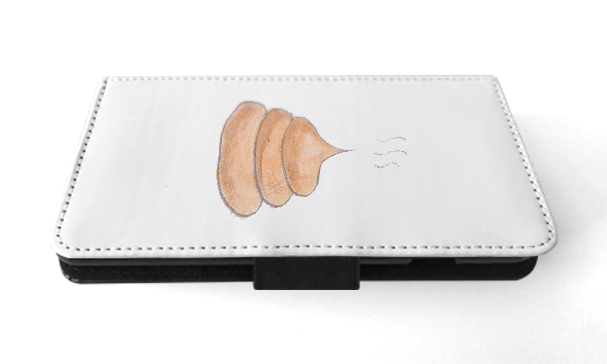 FLIP CASE FOR SAMSUNG GALAXY|CUTE DOG POO SKETCH ART DRAWING - Picture 33 of 120