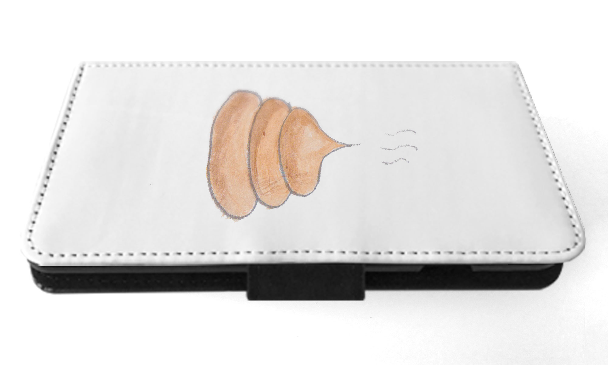 FLIP CASE FOR SAMSUNG GALAXY|CUTE DOG POO SKETCH ART DRAWING - Picture 23 of 120