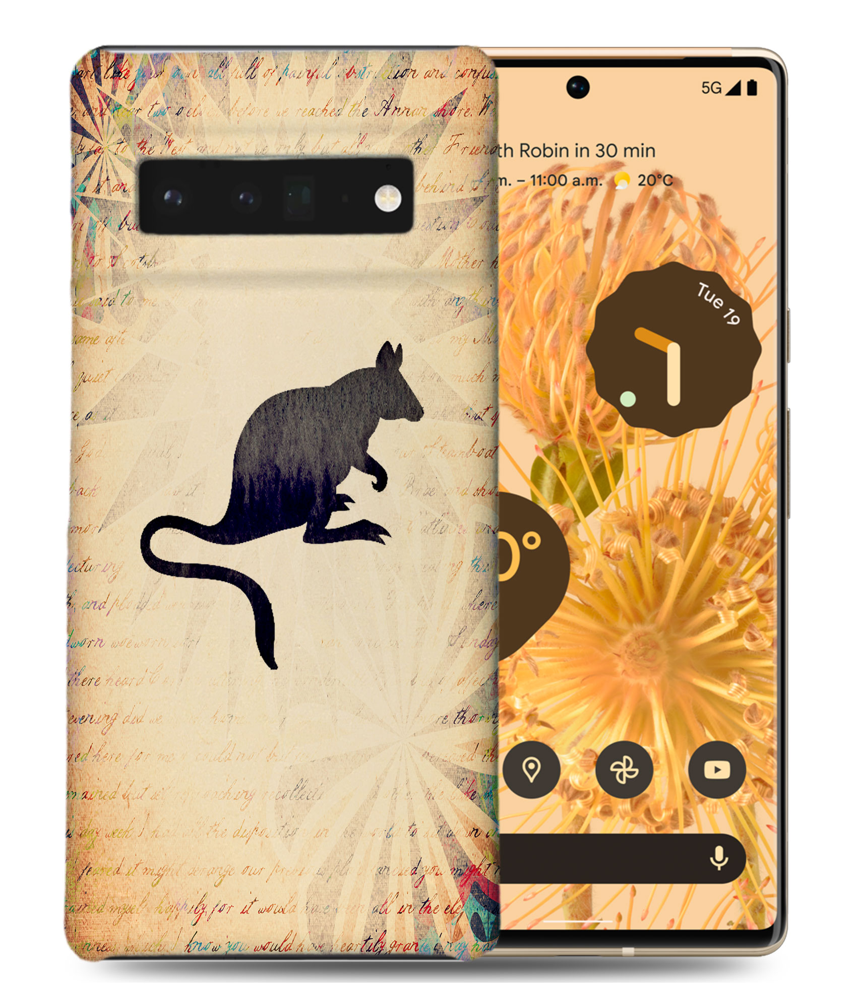 FUNDA PARA GOOGLE PIXEL|WALLABY ANIMAL AUSTRALIANO - Imagen 2 de 11