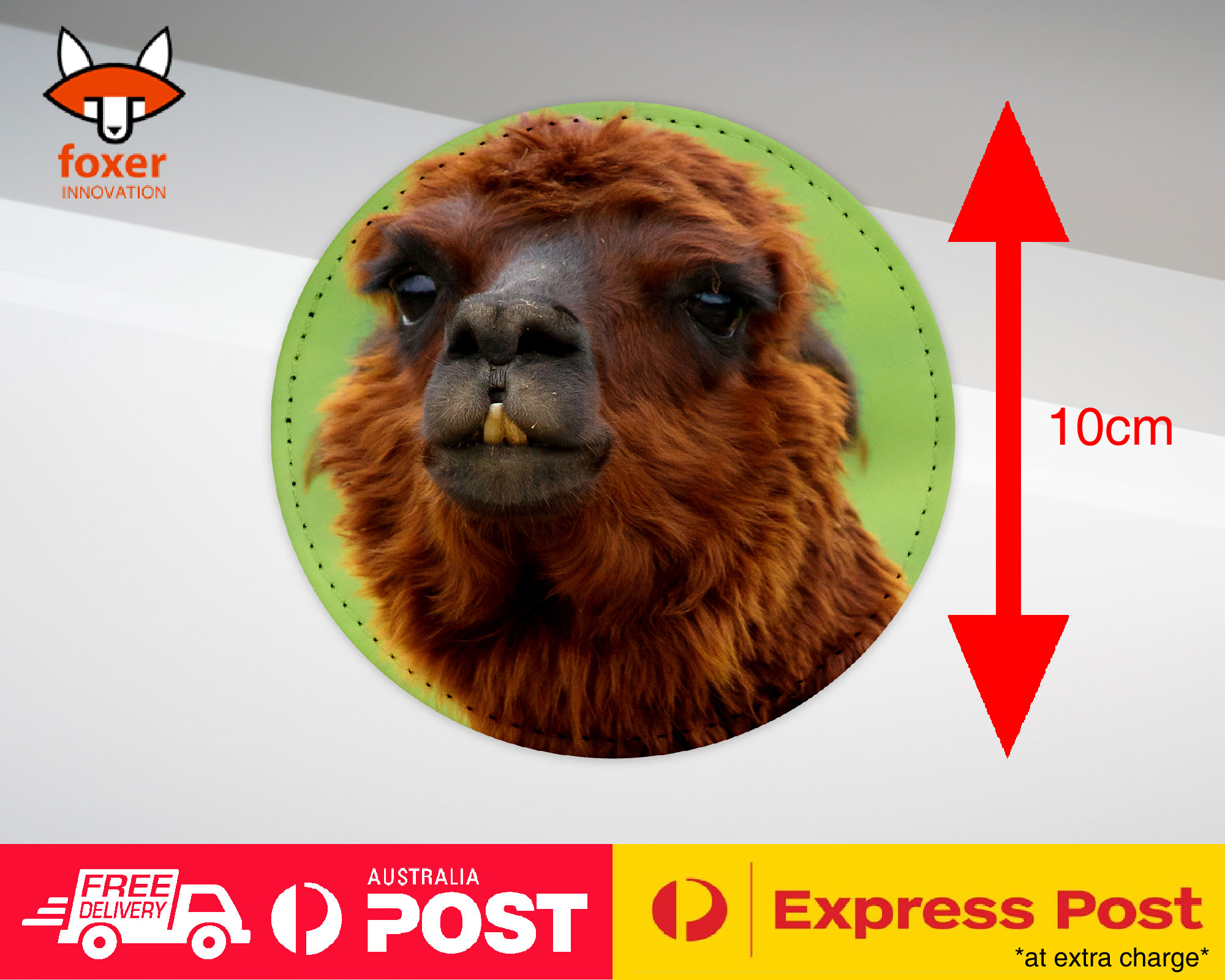 COASTER COFFEE DRINKING MAT|ALPACA LLAMA ANIMAL