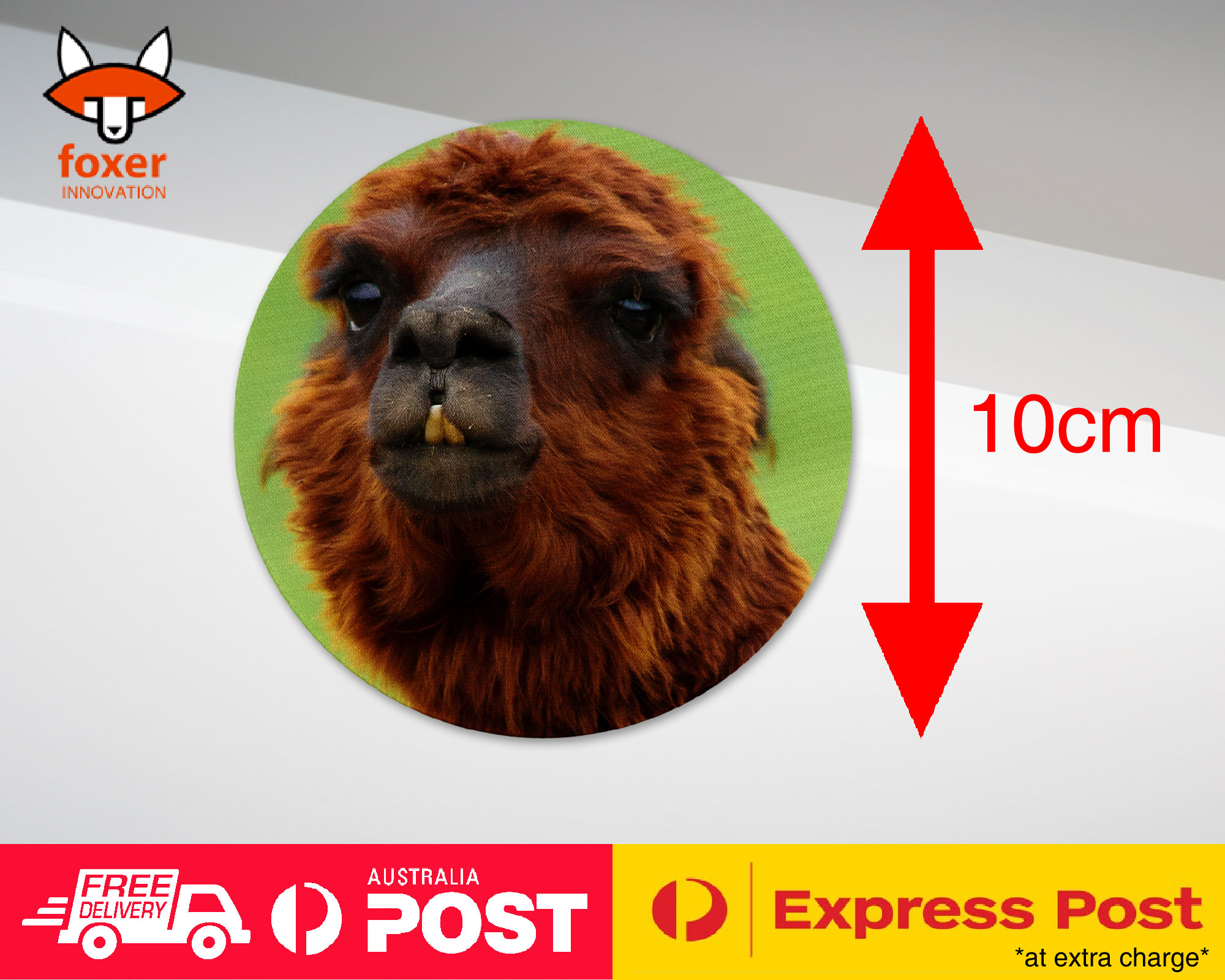 COASTER COFFEE DRINKING MAT|ALPACA LLAMA ANIMAL