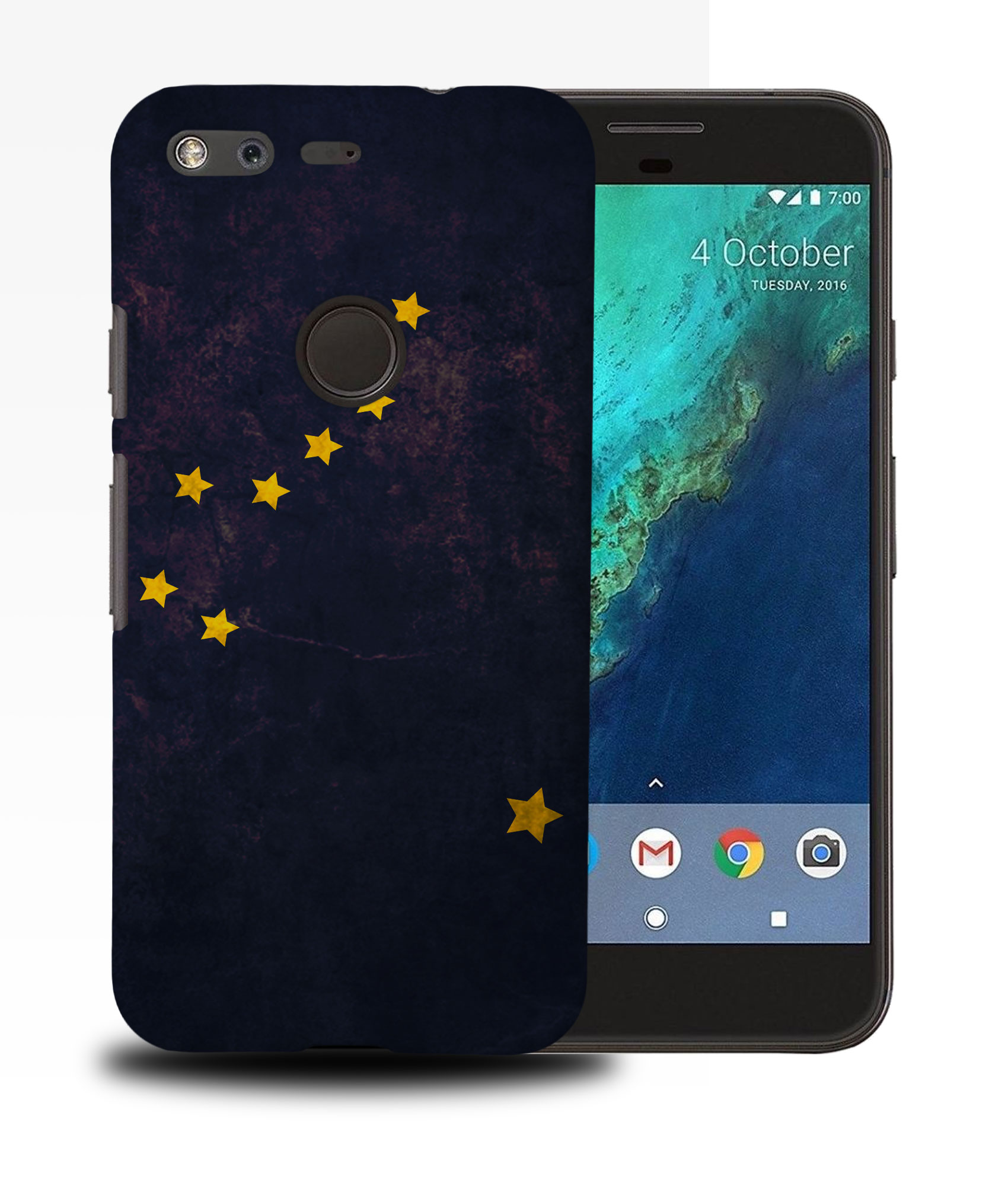 CASE COVER FOR GOOGLE PIXEL|ALASKA US AMERICAN STATE FLAG - 第 11/11 張圖片