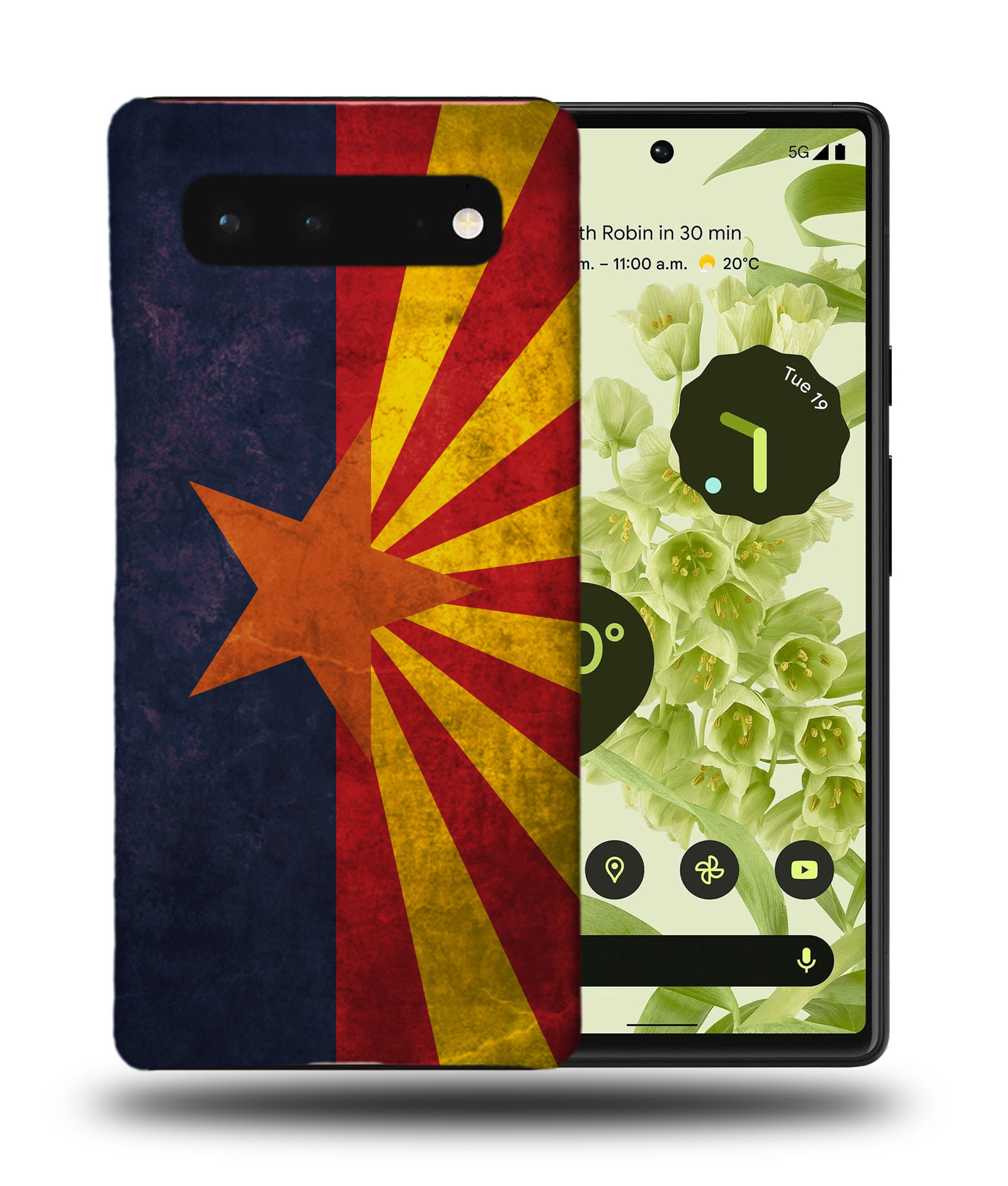 CASE COVER FOR GOOGLE PIXEL|ARIZONA US AMERICAN STATE FLAG - Picture 3 of 11