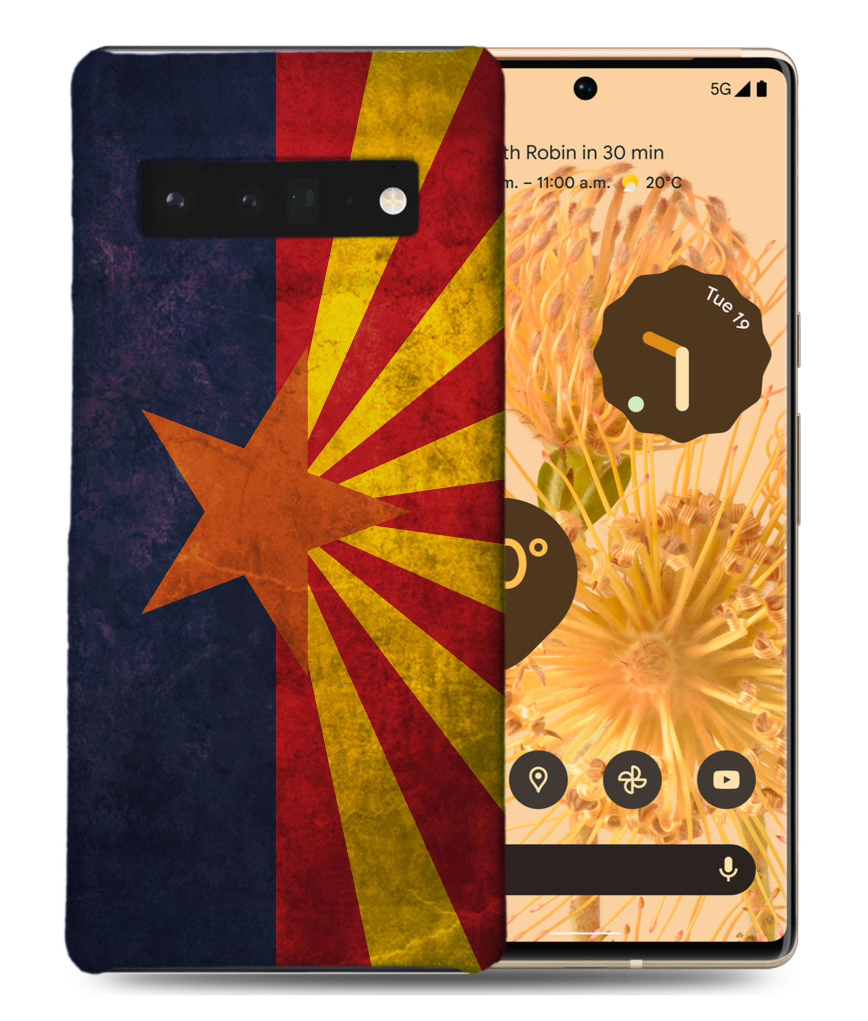 CASE COVER FOR GOOGLE PIXEL|ARIZONA US AMERICAN STATE FLAG - Picture 2 of 11