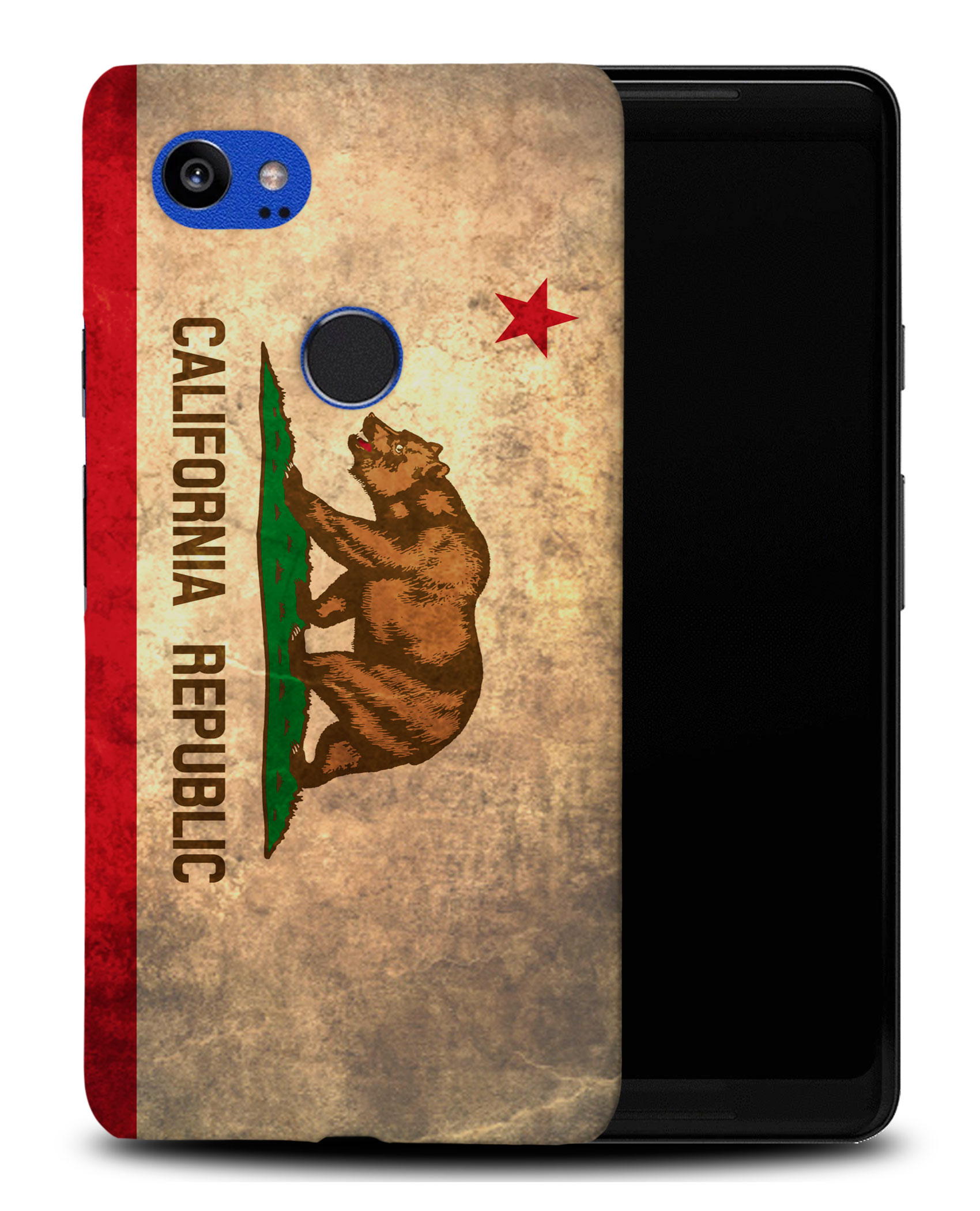 FUNDA FUNDA PARA GOOGLE PIXEL|CALIFORNIA BANDERA DEL ESTADO AMERICANO - Imagen 8 de 11