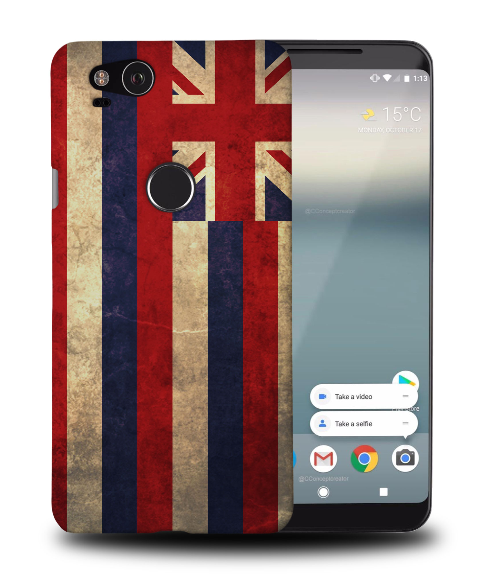 CASE COVER FOR GOOGLE PIXEL|HAWAII US AMERICAN STATE FLAG - Picture 9 of 11