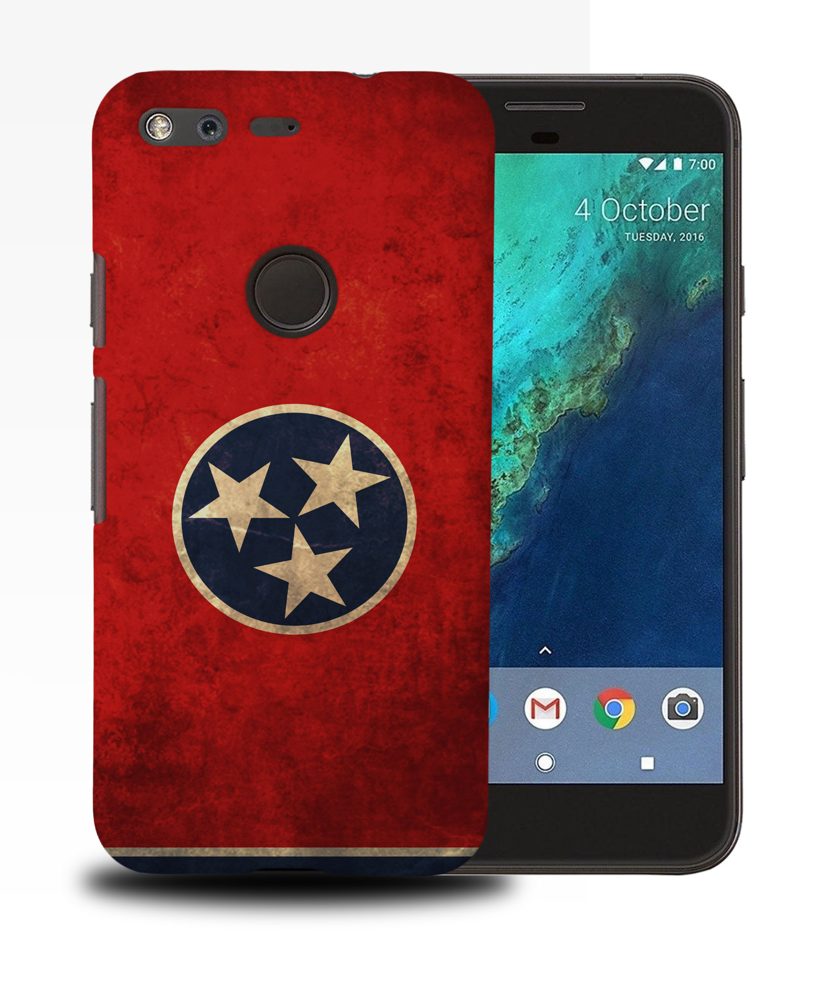 CASE COVER FOR GOOGLE PIXEL|TENNESSEE US AMERICAN STATE FLAG - Foto 11 di 11