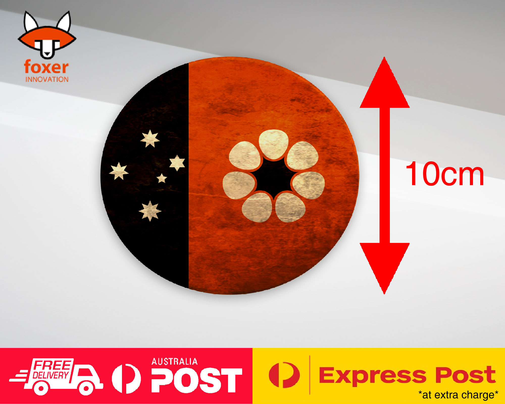 COASTER COFFEE DRINKING MAT|NORTHERN TERRITORY STATE FLAG