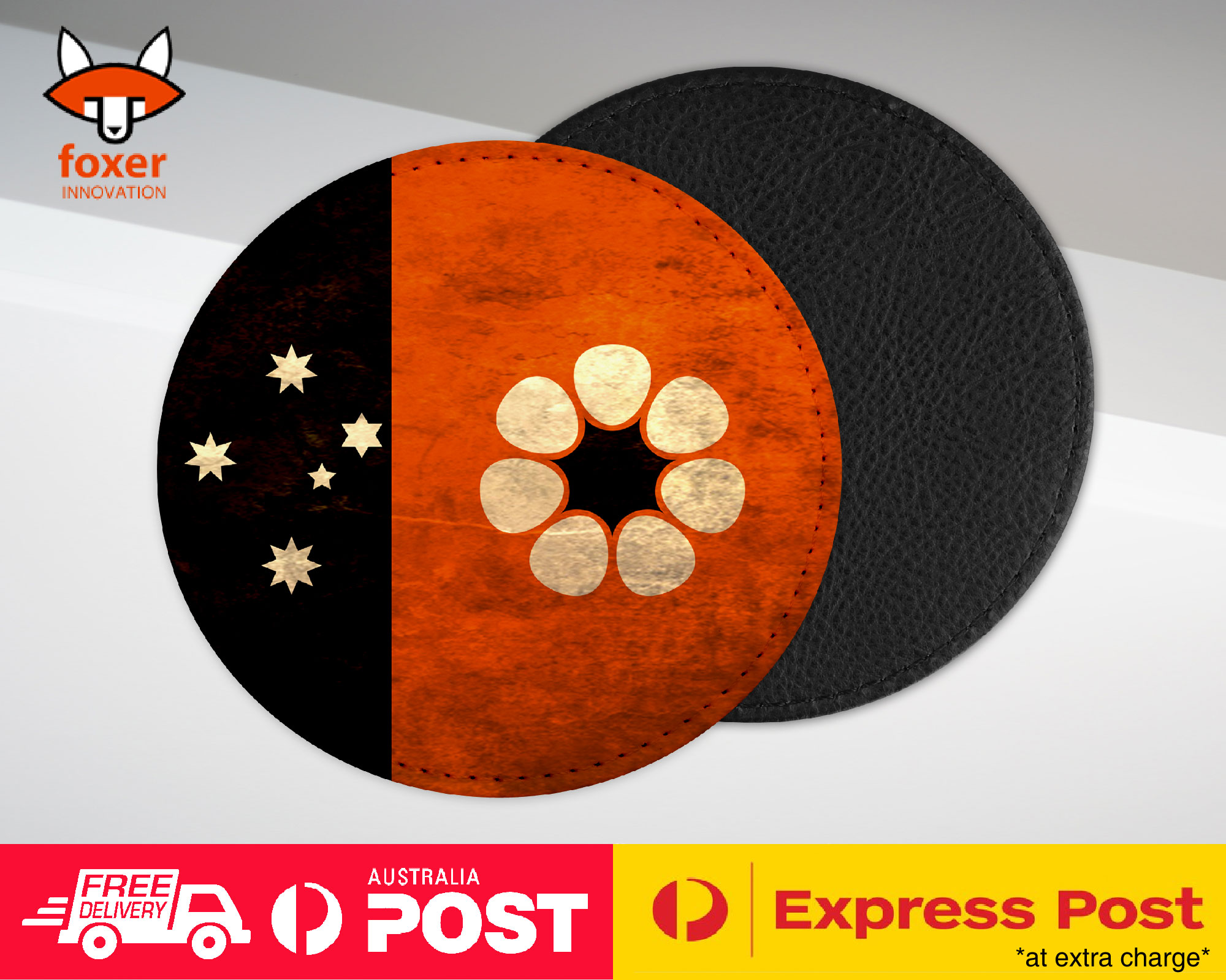 COASTER COFFEE DRINKING MAT|NORTHERN TERRITORY STATE FLAG
