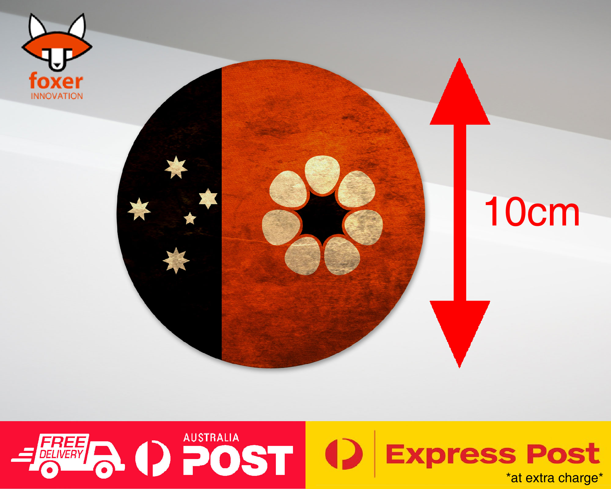 COASTER COFFEE DRINKING MAT|NORTHERN TERRITORY STATE FLAG