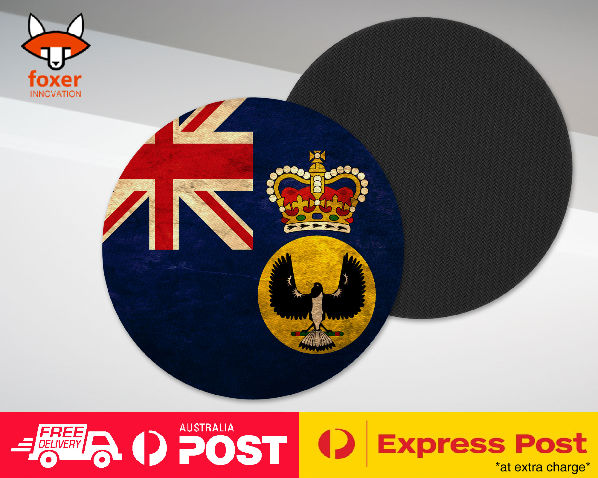 COASTER COFFEE DRINKING MAT|SOUTH AUSTRALIA STATE FLAG #2