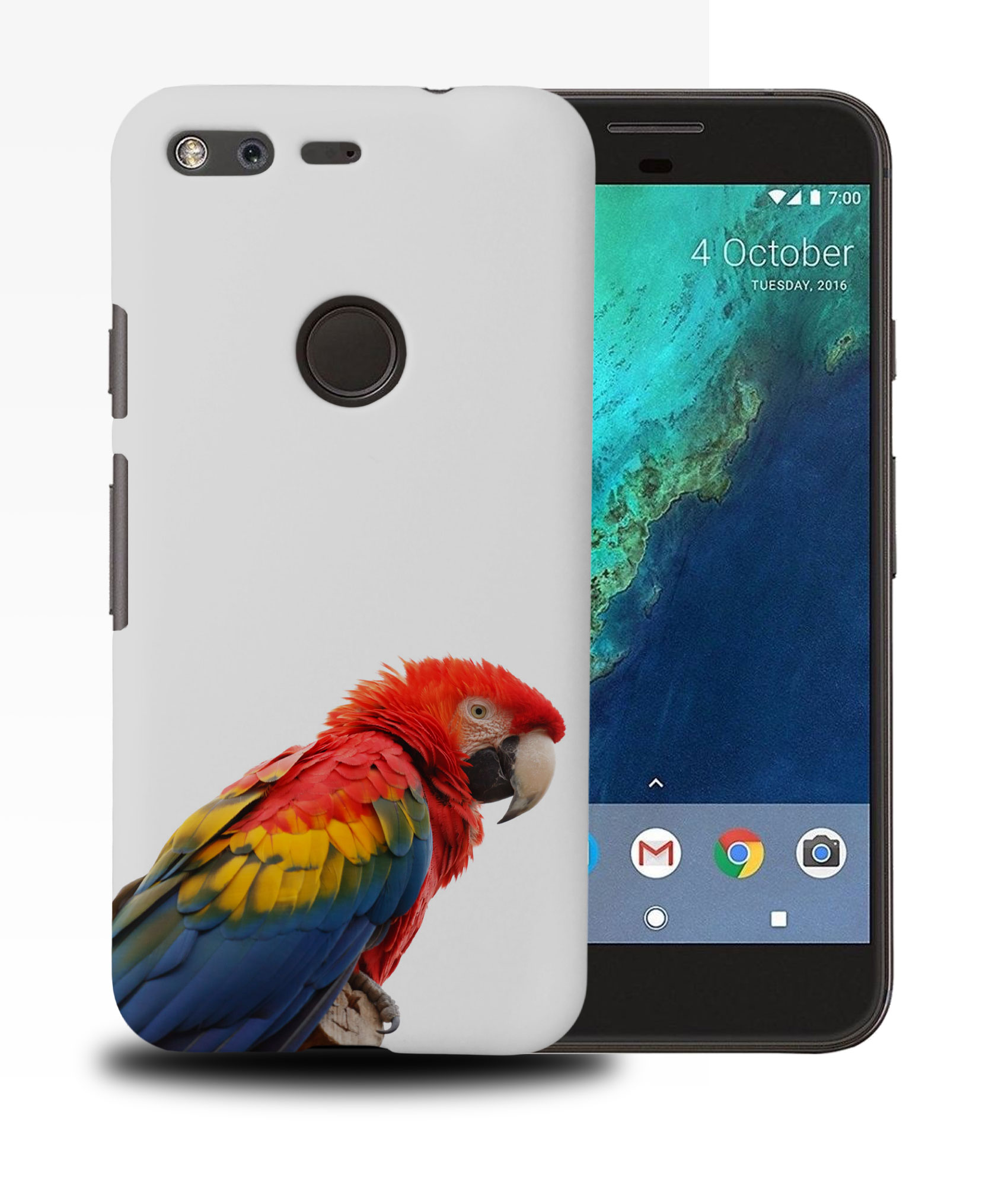 CASE COVER FOR GOOGLE PIXEL|COLORFUL BIRD PARROT - 第 11/11 張圖片