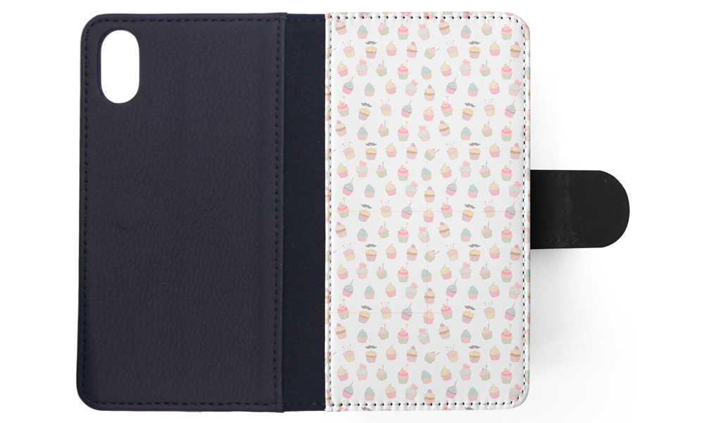 FLIP CASE FOR APPLE IPHONE|CUPCAKE PATTERN - Foto 117 di 193