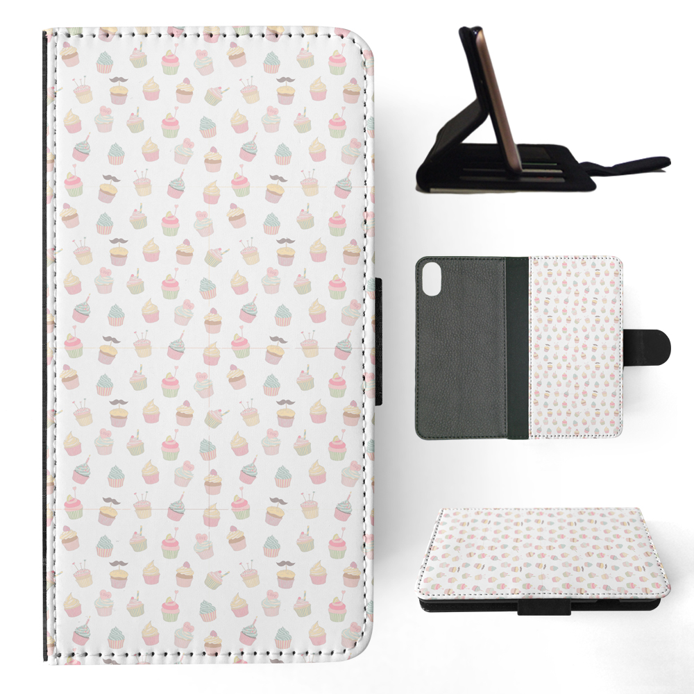 FLIP CASE FOR APPLE IPHONE|CUPCAKE PATTERN - Foto 119 di 193