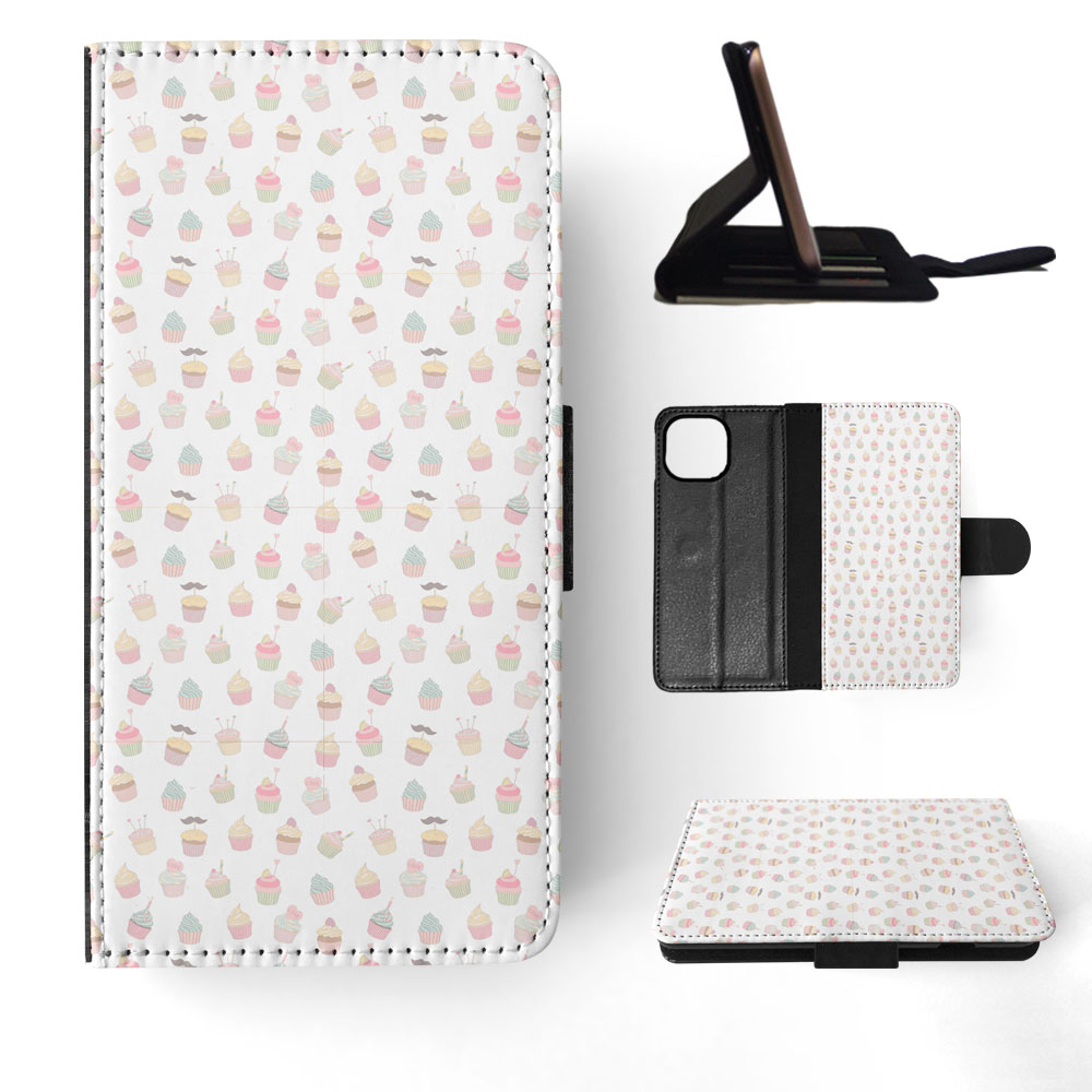 FLIP CASE FOR APPLE IPHONE|CUPCAKE PATTERN - Foto 61 di 193