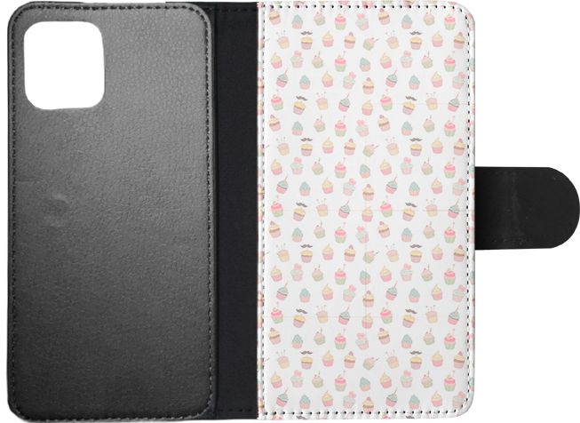 FLIP CASE FOR APPLE IPHONE|CUPCAKE PATTERN - Foto 92 di 193