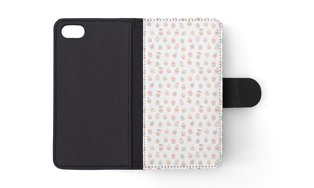 FLIP CASE FOR APPLE IPHONE|CUPCAKE PATTERN - Foto 137 di 193