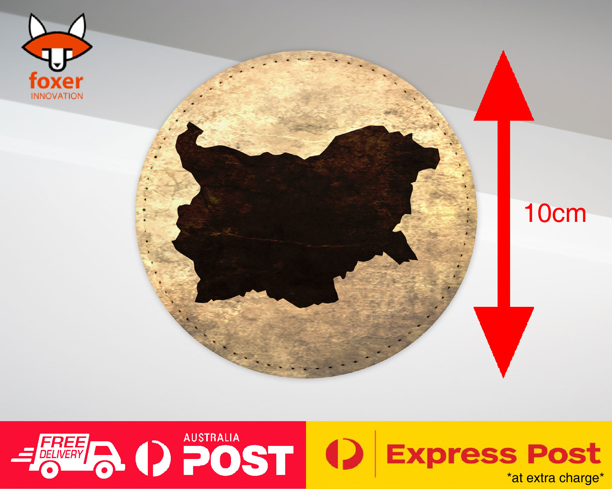 COASTER COFFEE DRINKING MAT|BULGARIA NATIONAL COUNTRY