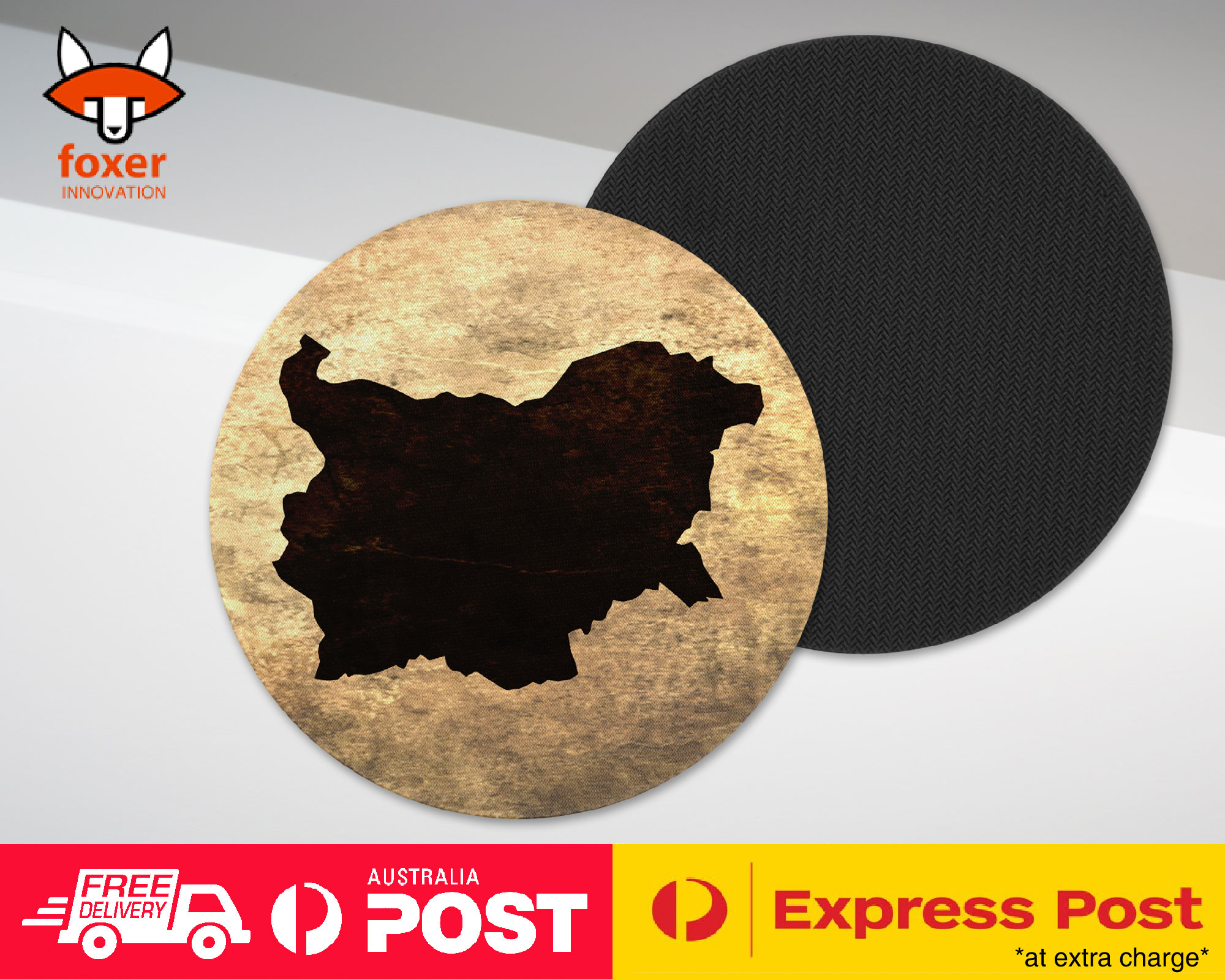 COASTER COFFEE DRINKING MAT|BULGARIA NATIONAL COUNTRY