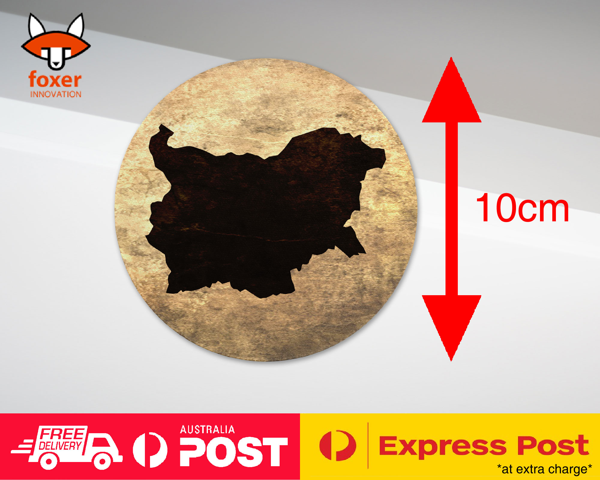 COASTER COFFEE DRINKING MAT|BULGARIA NATIONAL COUNTRY