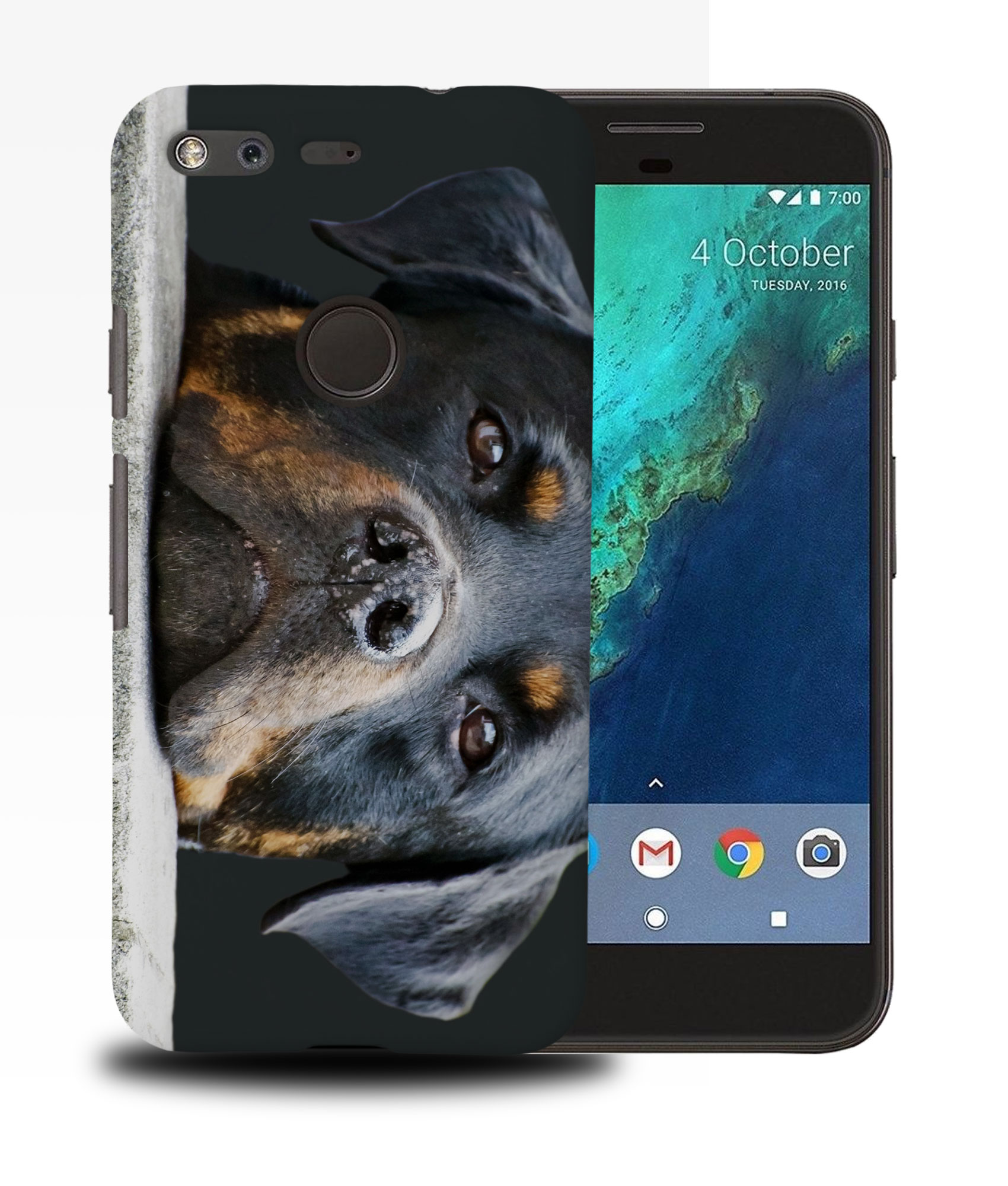 CASE COVER FOR GOOGLE PIXEL|CUTE DOG PUPPY CANINE ROTTWEILER - 第 11/11 張圖片