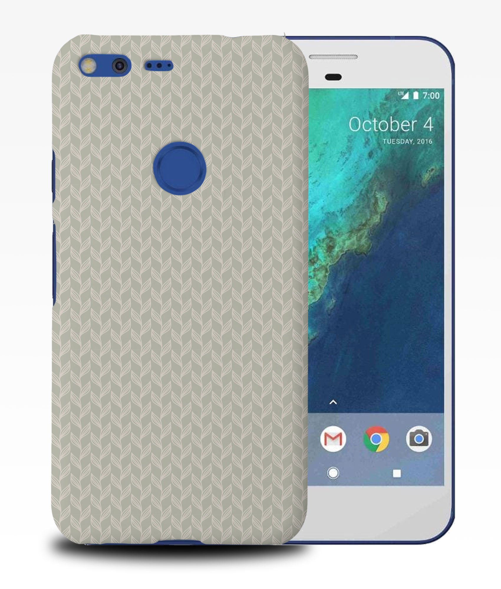 CASE COVER FOR GOOGLE PIXEL|FLORAL LEAVES PATTERN - 第 10/11 張圖片
