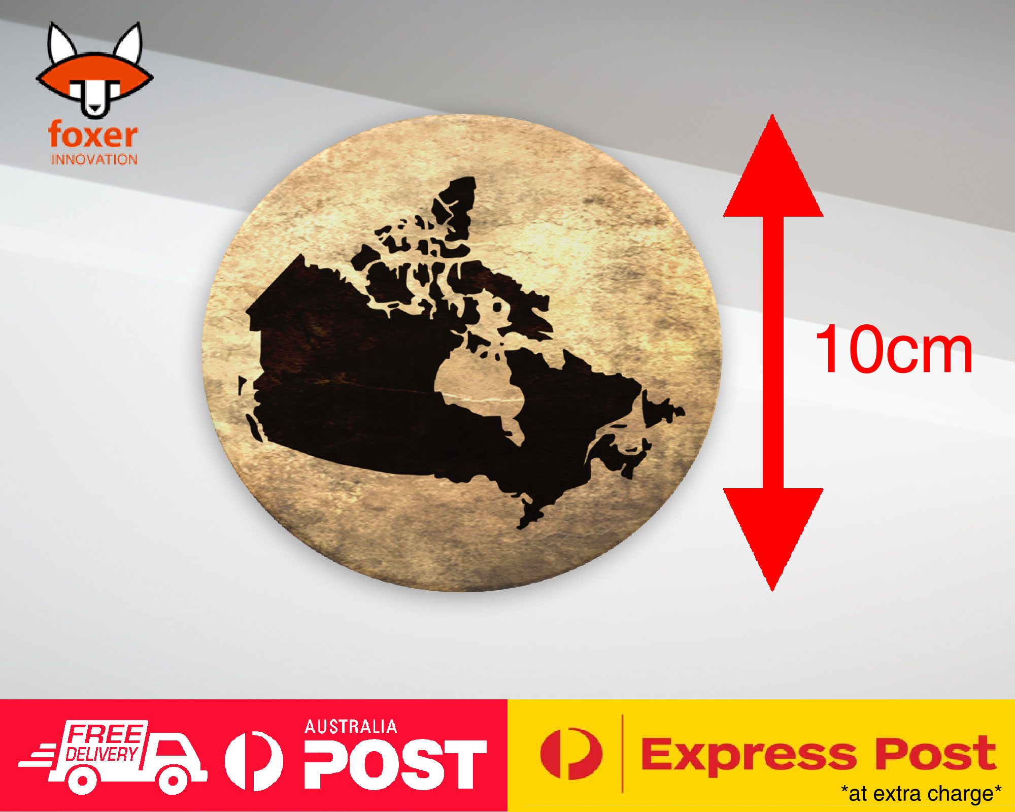 COASTER COFFEE DRINKING MAT|CANADA NATIONAL COUNTRY