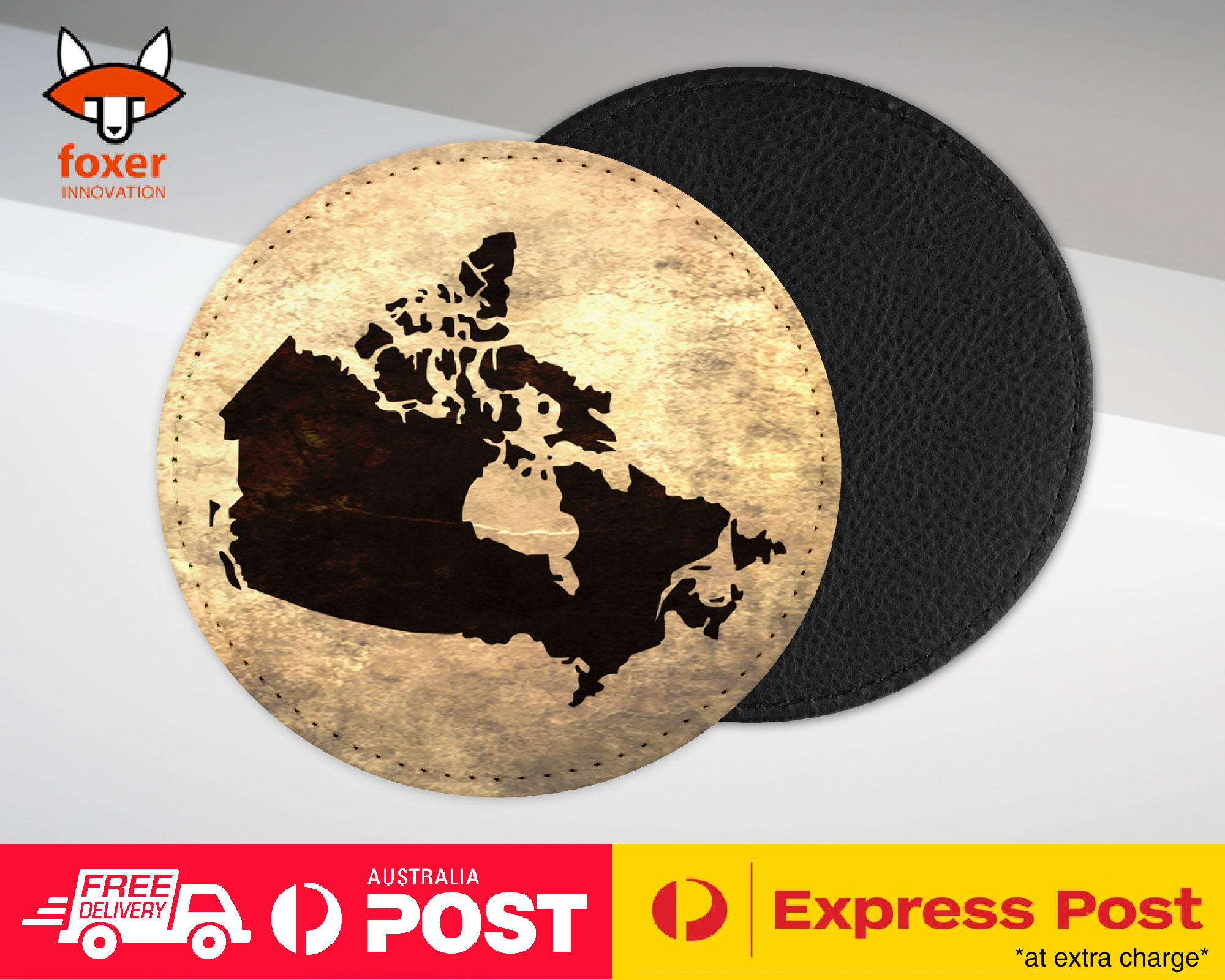 COASTER COFFEE DRINKING MAT|CANADA NATIONAL COUNTRY