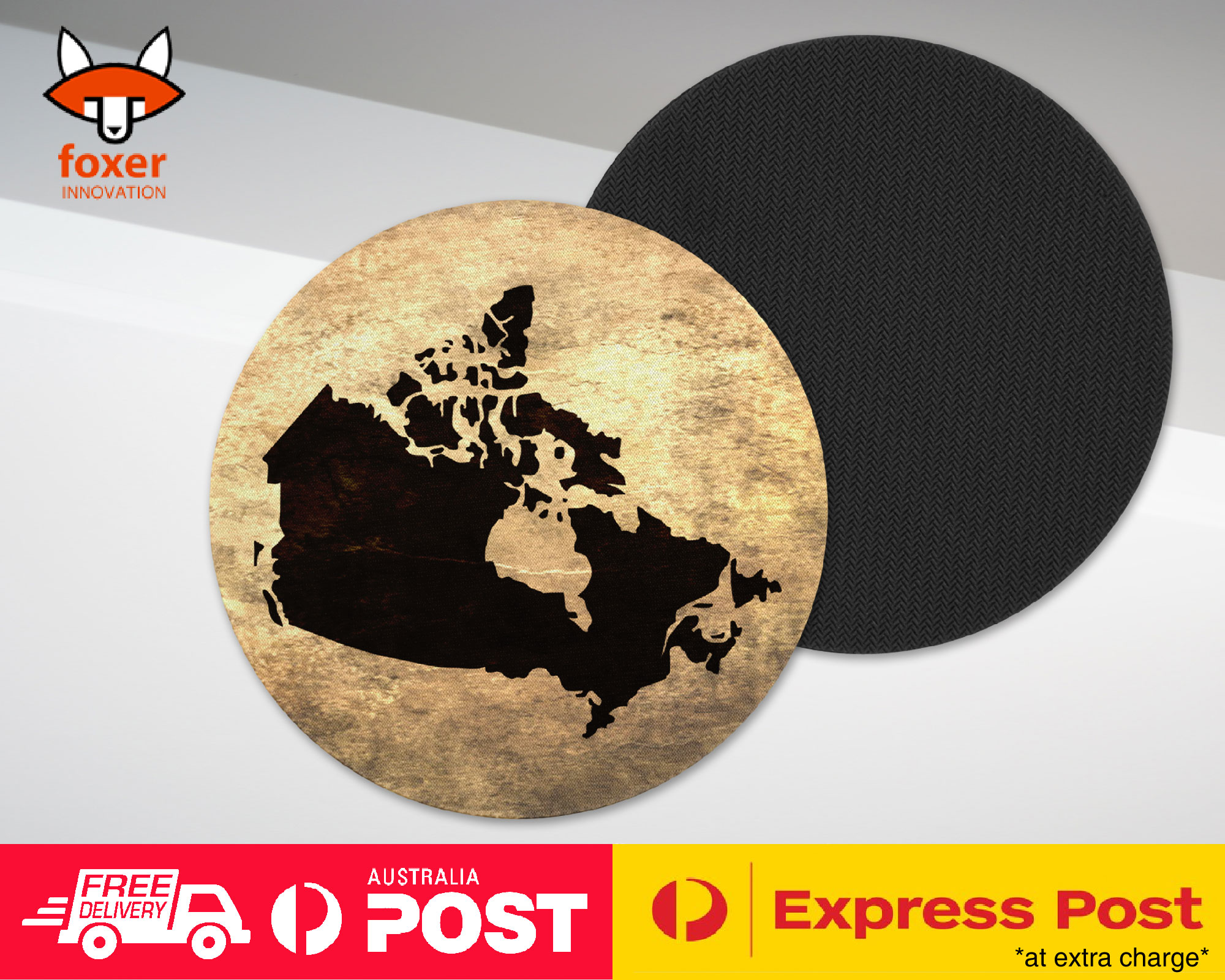 COASTER COFFEE DRINKING MAT|CANADA NATIONAL COUNTRY