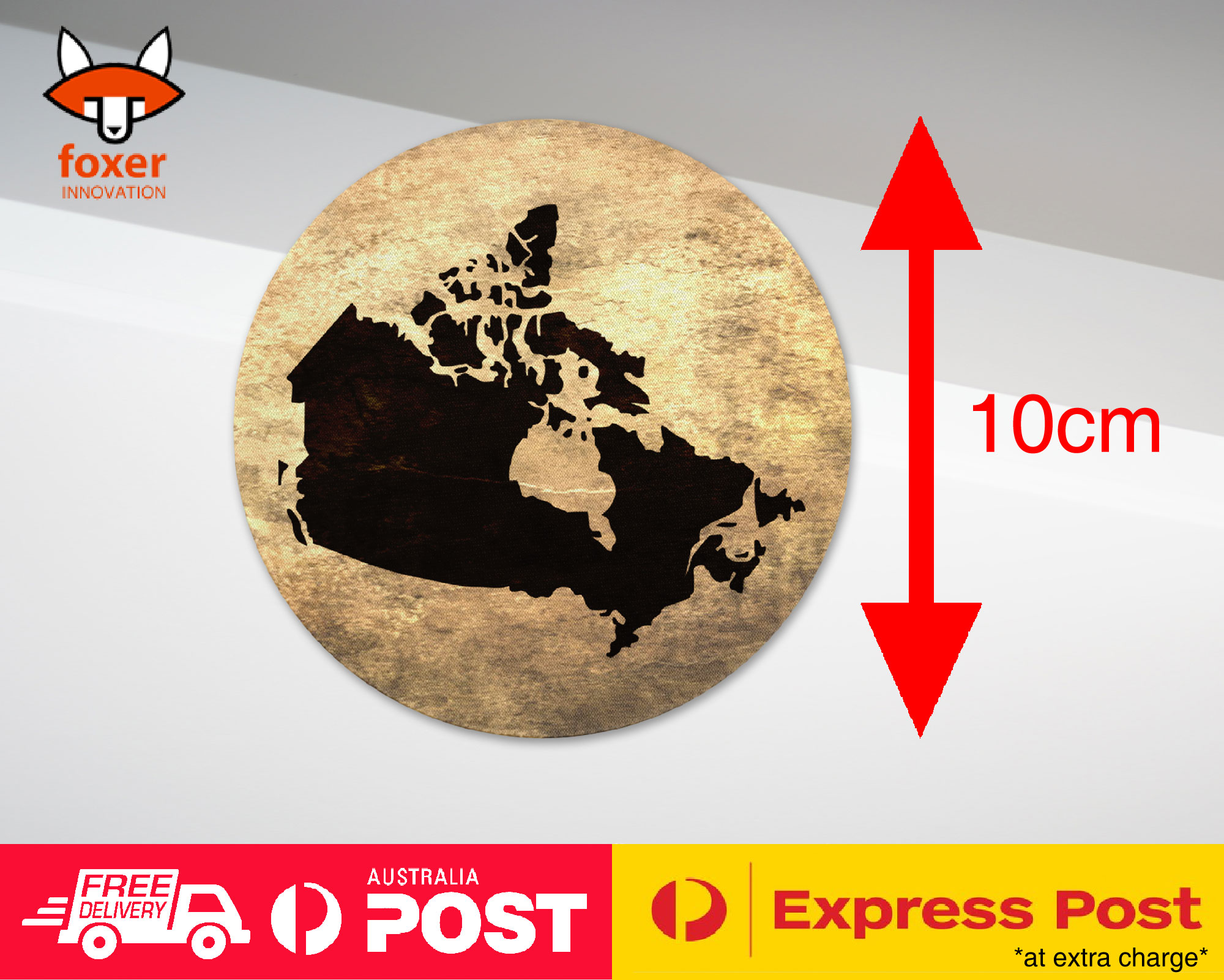 COASTER COFFEE DRINKING MAT|CANADA NATIONAL COUNTRY