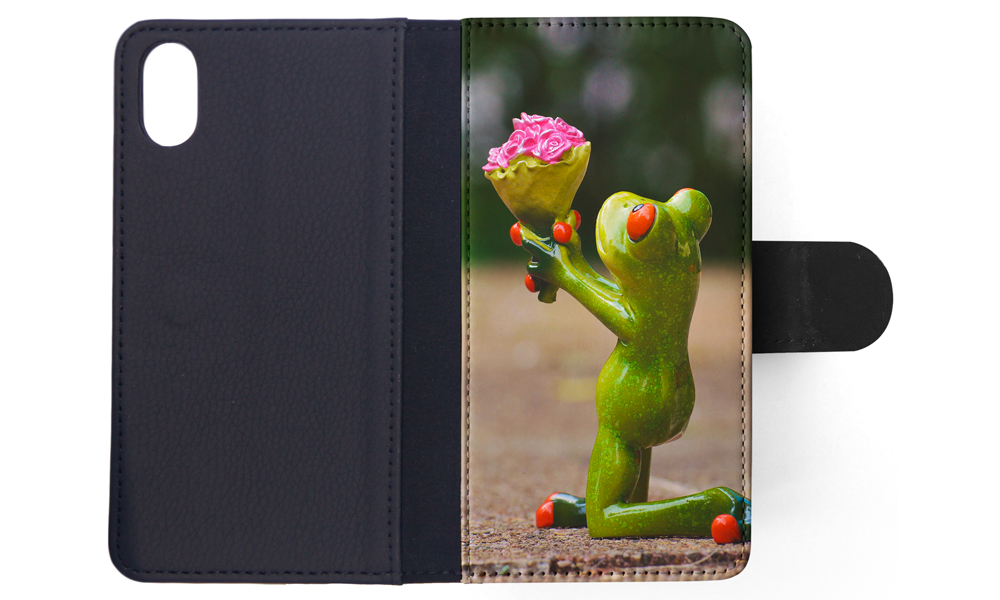FLIP CASE FOR APPLE IPHONE|FUN CLASSIC CUTE FUNNY FROG #4 - Picture 117 of 193