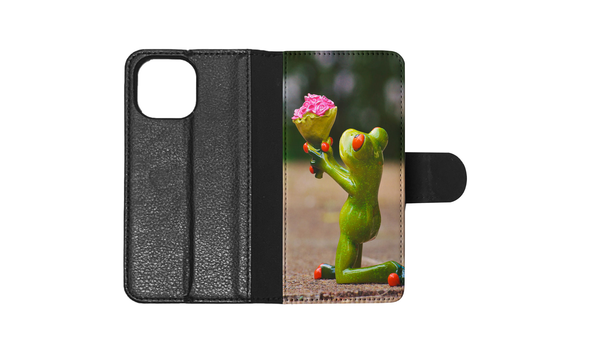 FLIP CASE FOR APPLE IPHONE|FUN CLASSIC CUTE FUNNY FROG #4 - Picture 84 of 193