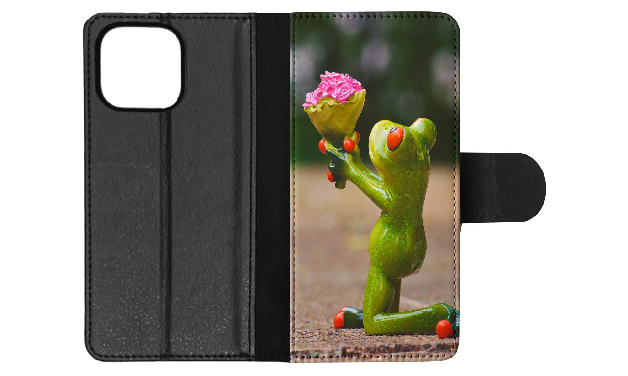 FLIP CASE FOR APPLE IPHONE|FUN CLASSIC CUTE FUNNY FROG #4 - Picture 69 of 193