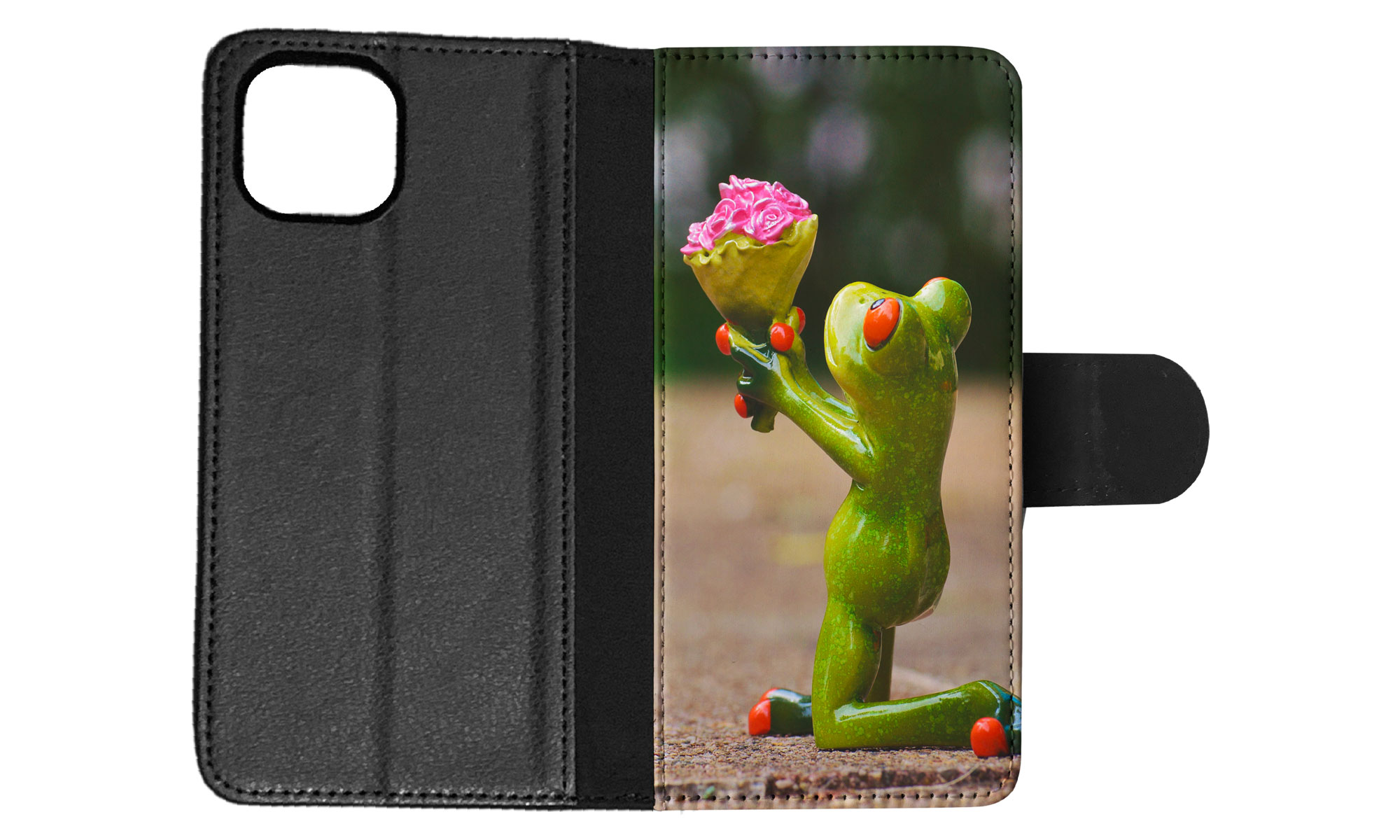 FLIP CASE FOR APPLE IPHONE|FUN CLASSIC CUTE FUNNY FROG #4 - Picture 59 of 193