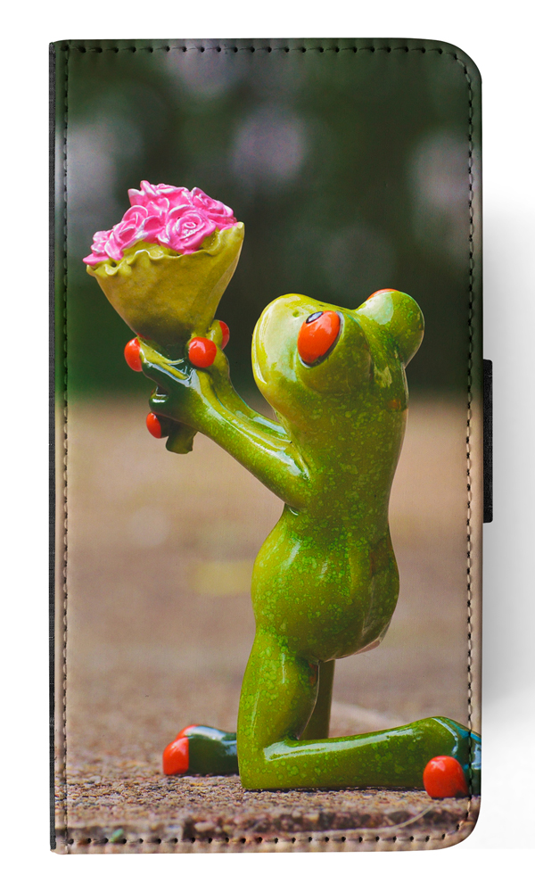 FLIP CASE FOR APPLE IPHONE|FUN CLASSIC CUTE FUNNY FROG #4 - Picture 150 of 193
