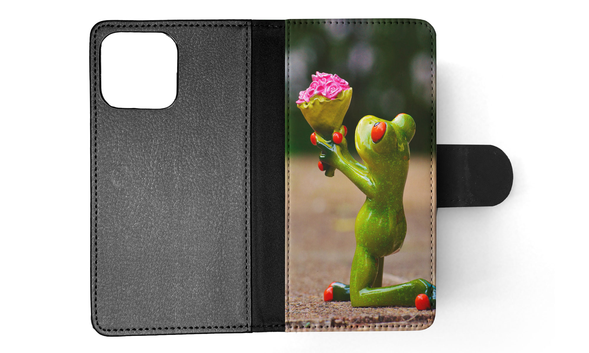 FLIP CASE FOR APPLE IPHONE|FUN CLASSIC CUTE FUNNY FROG #4 - Picture 29 of 193
