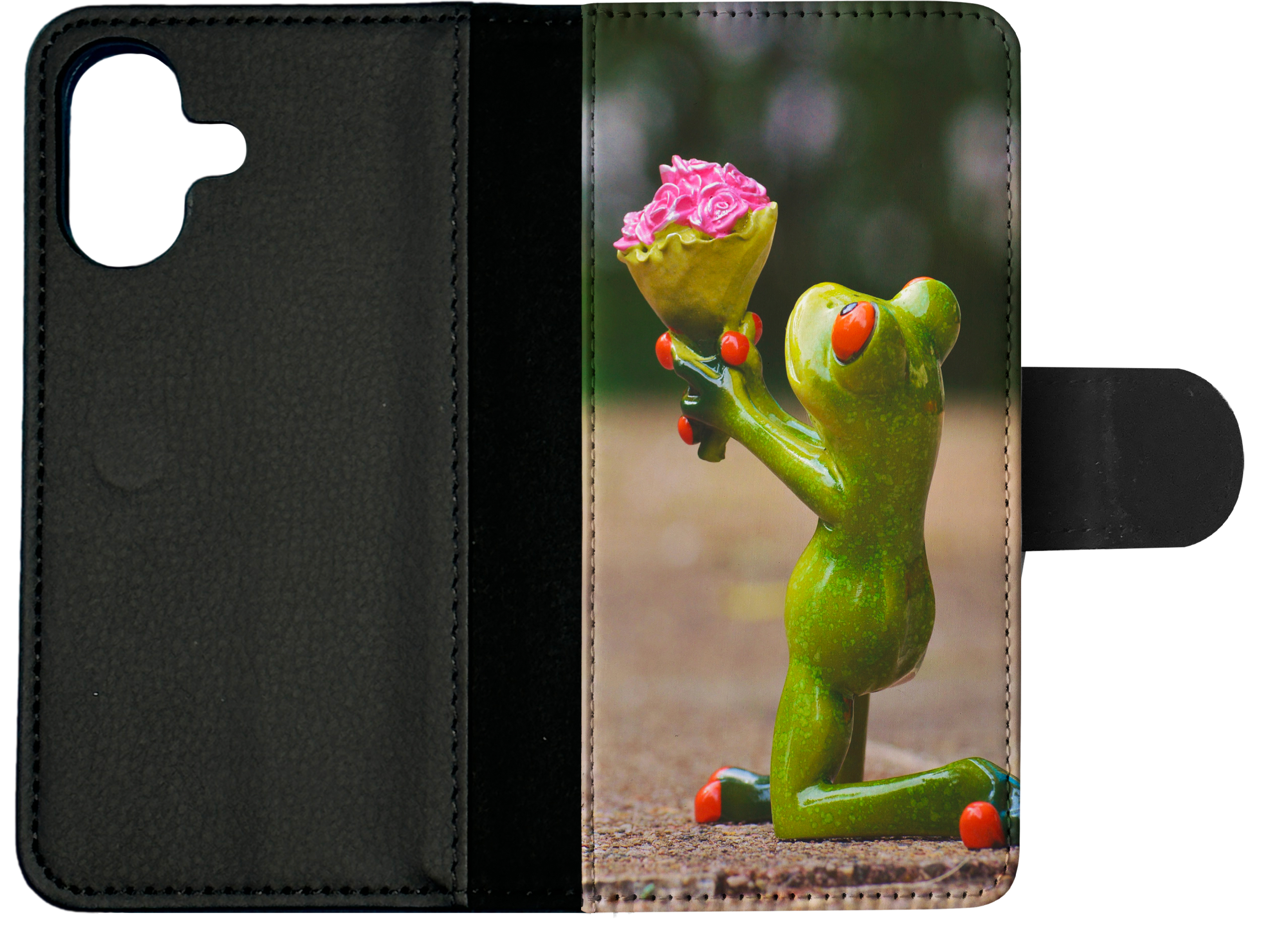 FLIP CASE FOR APPLE IPHONE|FUN CLASSIC CUTE FUNNY FROG #4 - Picture 24 of 193