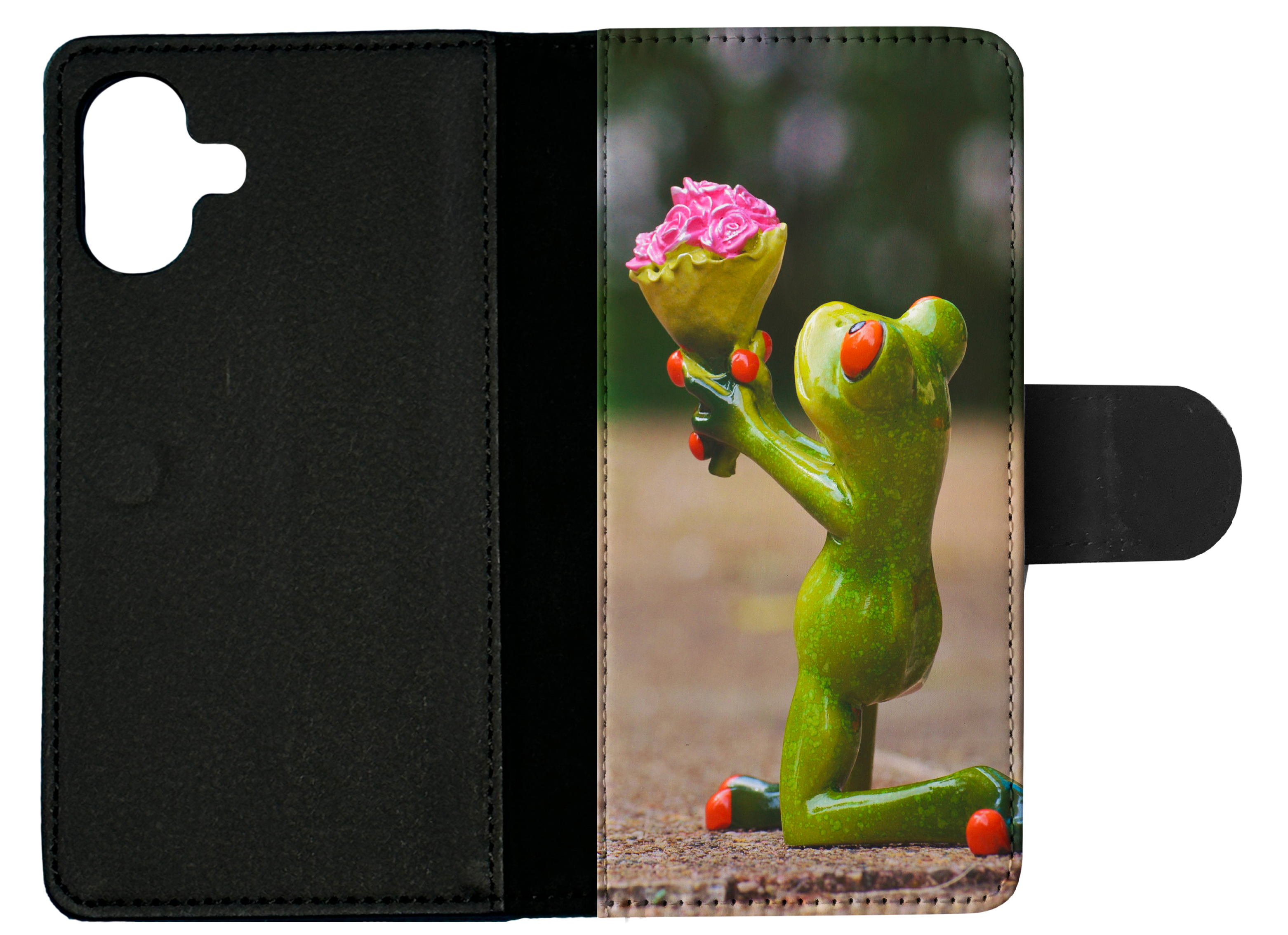 FLIP CASE FOR APPLE IPHONE|FUN CLASSIC CUTE FUNNY FROG #4 - Picture 19 of 193