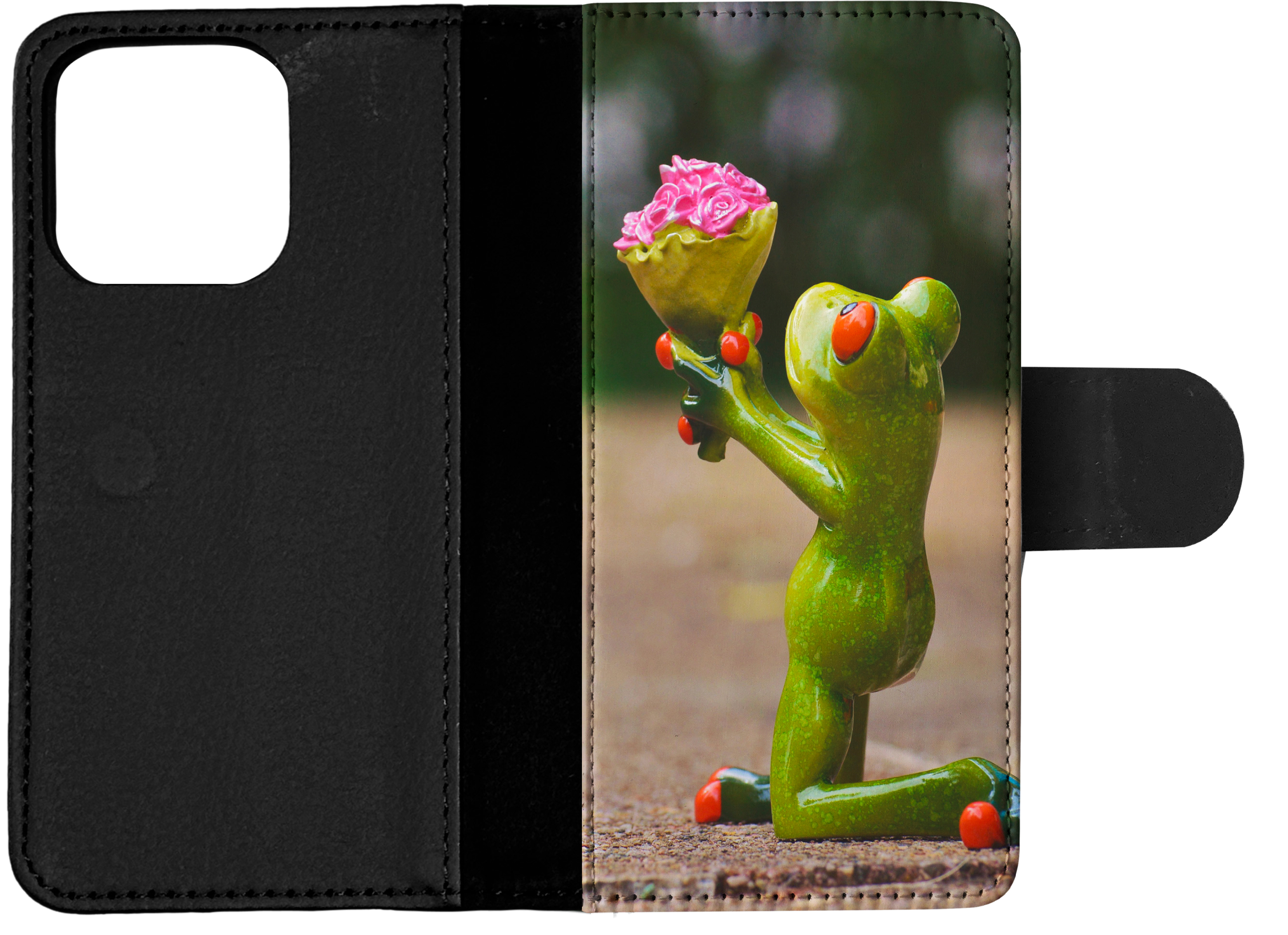 FLIP CASE FOR APPLE IPHONE|FUN CLASSIC CUTE FUNNY FROG #4 - Picture 14 of 193