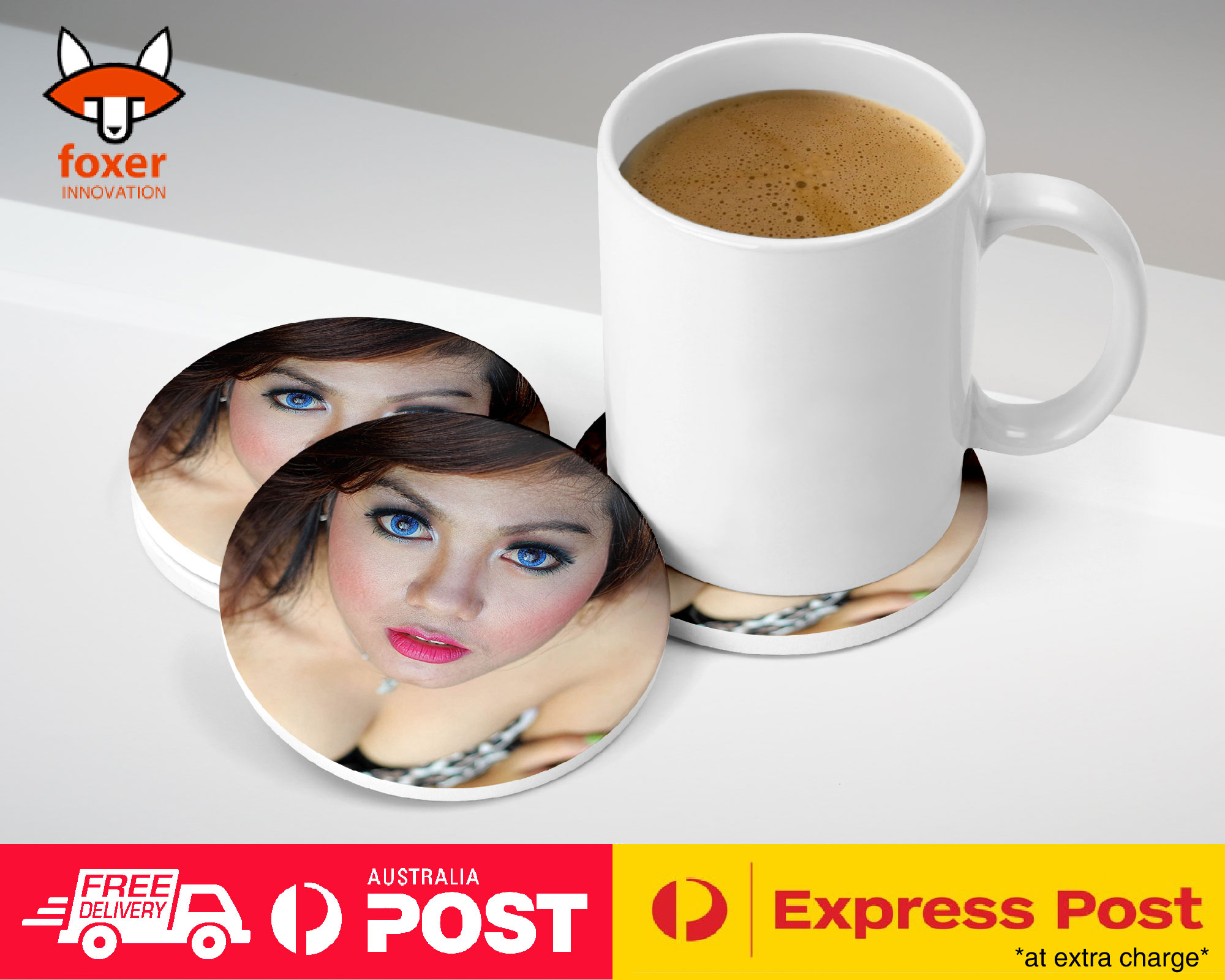 COASTER COFFEE DRINKING MAT|SEXY GIRL