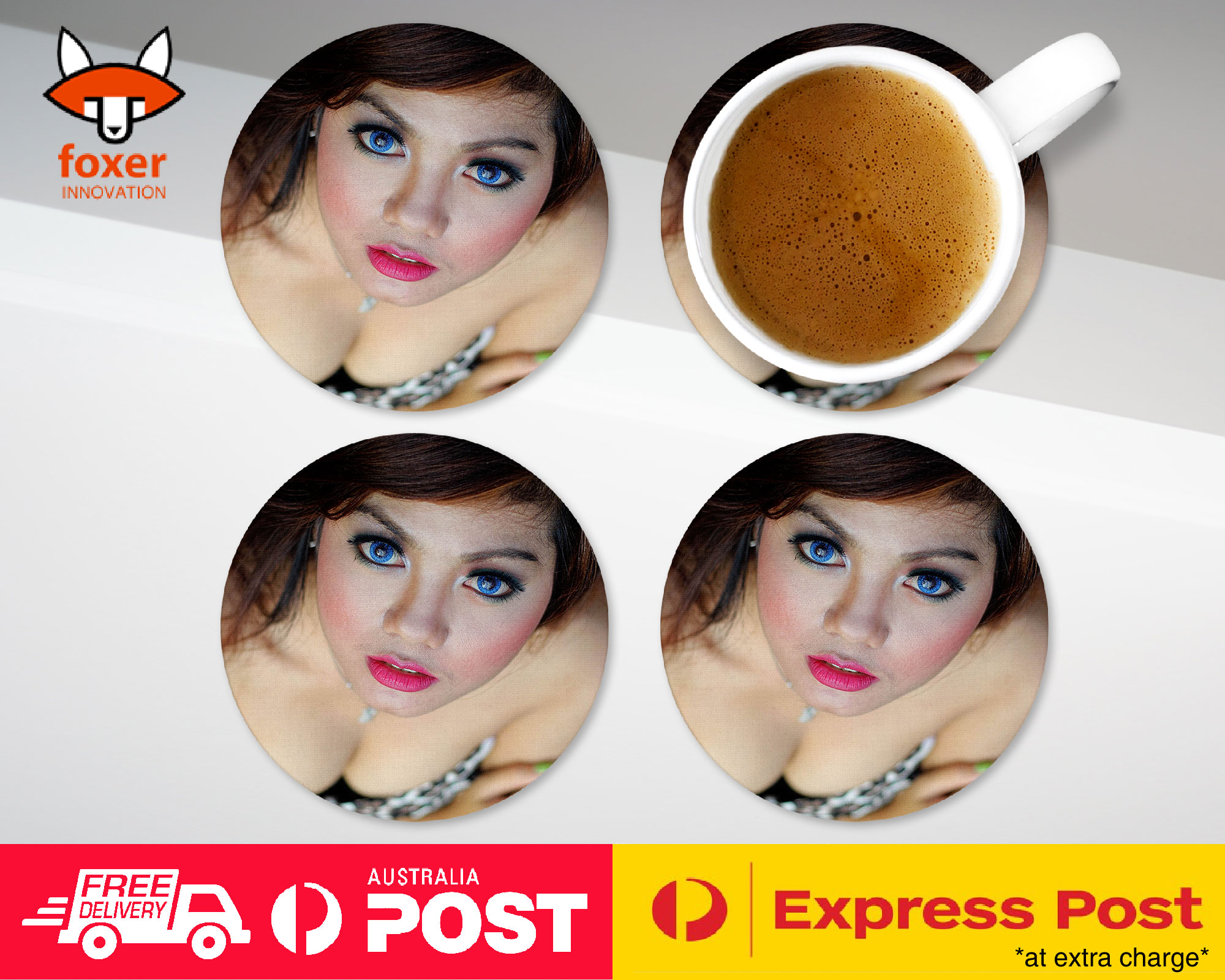 COASTER COFFEE DRINKING MAT|SEXY GIRL