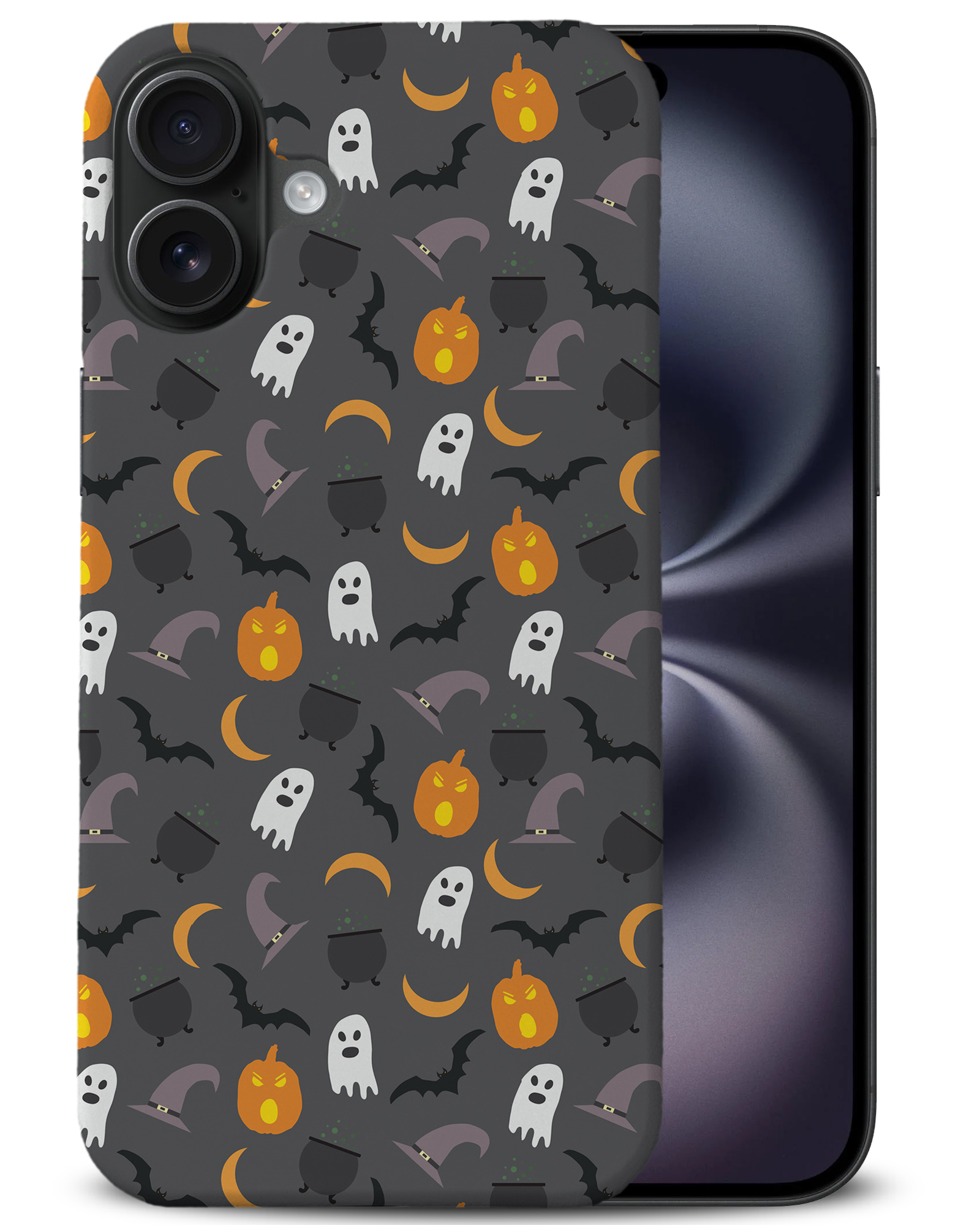 FUNDA FUNDA PARA APPLE IPHONE|HALLOWEEN PATRÓN FANTASMAS CALABAZA - Imagen 4 de 44