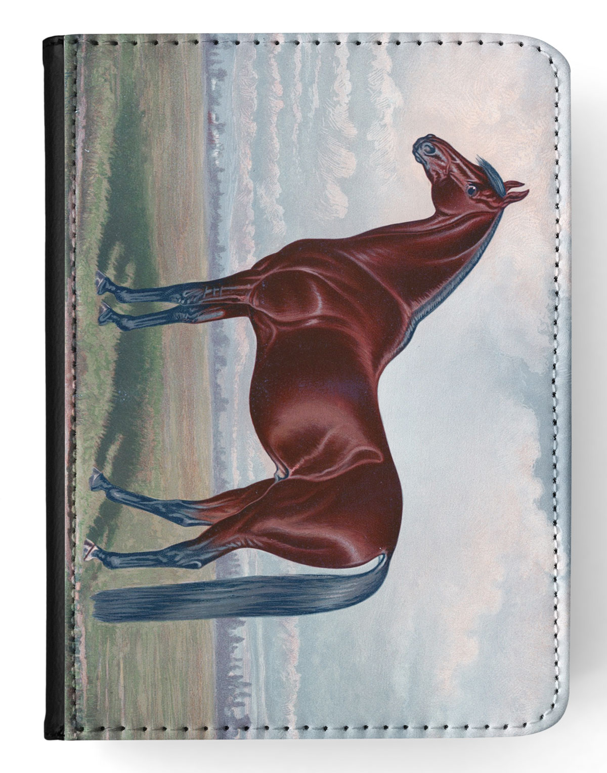 CASE COVER FOR APPLE IPAD|FUN CLASSIC BROWN HORSE - Picture 22 of 55
