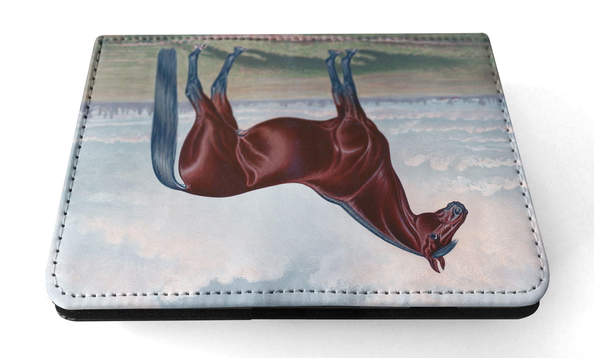 CASE COVER FOR APPLE IPAD|FUN CLASSIC BROWN HORSE - Picture 23 of 55