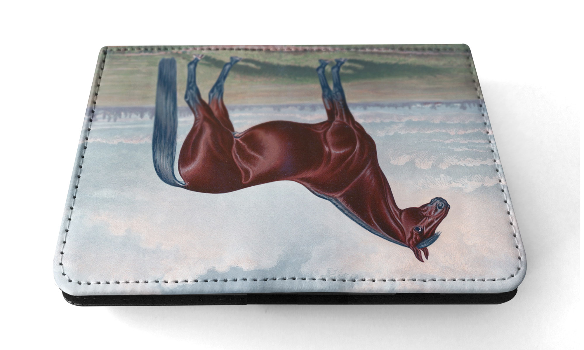 CASE COVER FOR APPLE IPAD|FUN CLASSIC BROWN HORSE - Picture 13 of 55